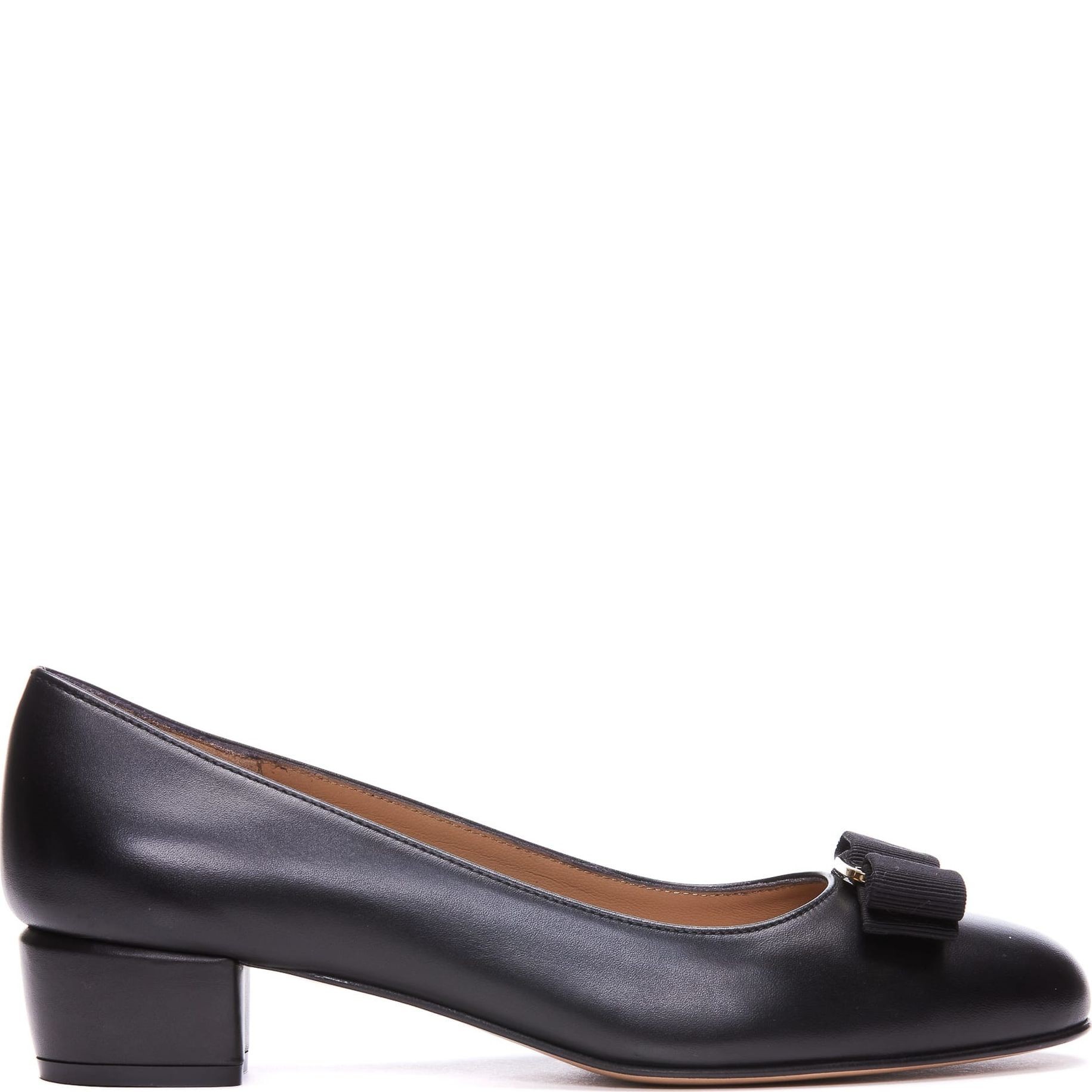 SALVATORE FERRAGAMO Aukštakulniai moterims, Juoda, Vara bow pump 2