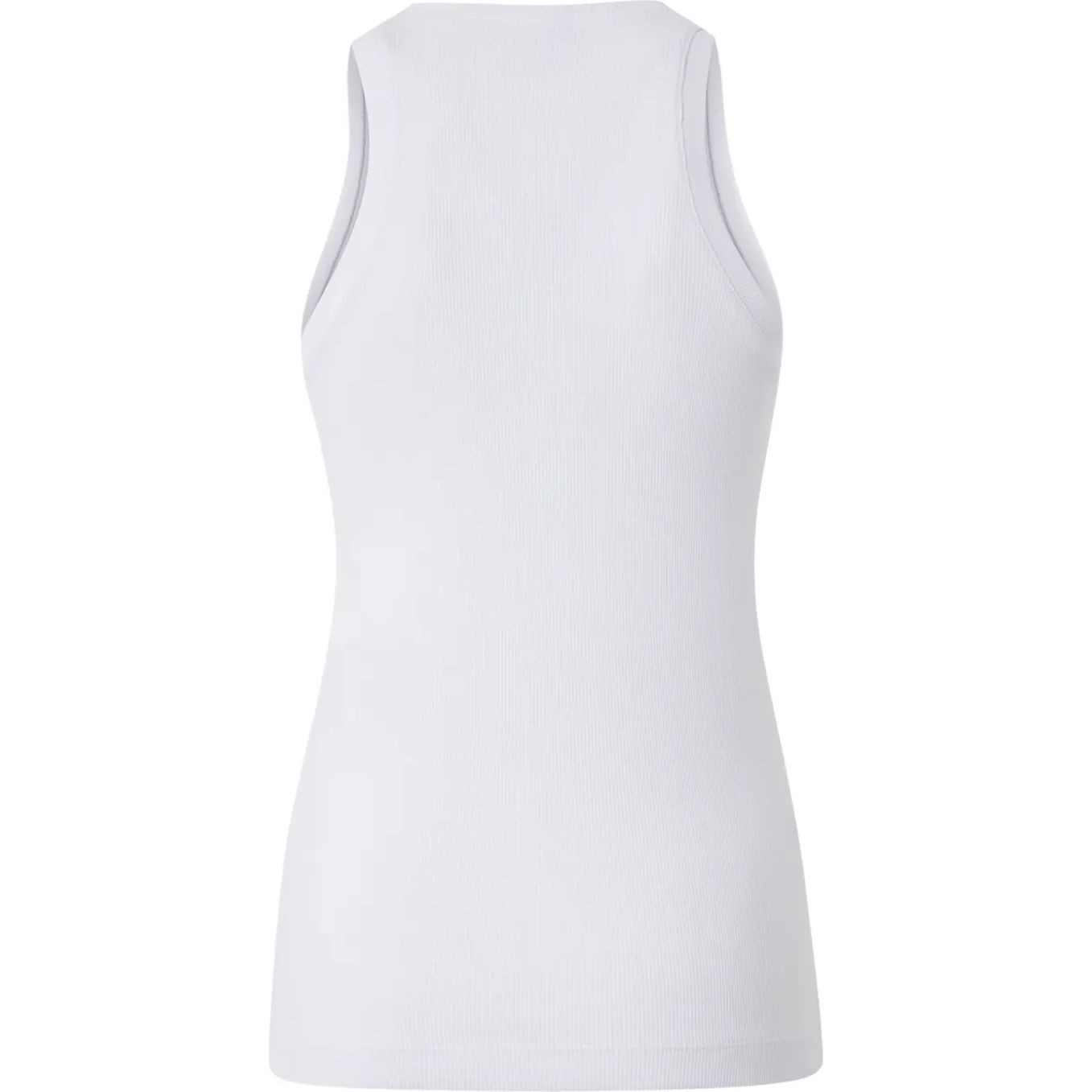 PINKO Marškiniai be rankovių moterims, Balta, Logo-lettering tank top 2