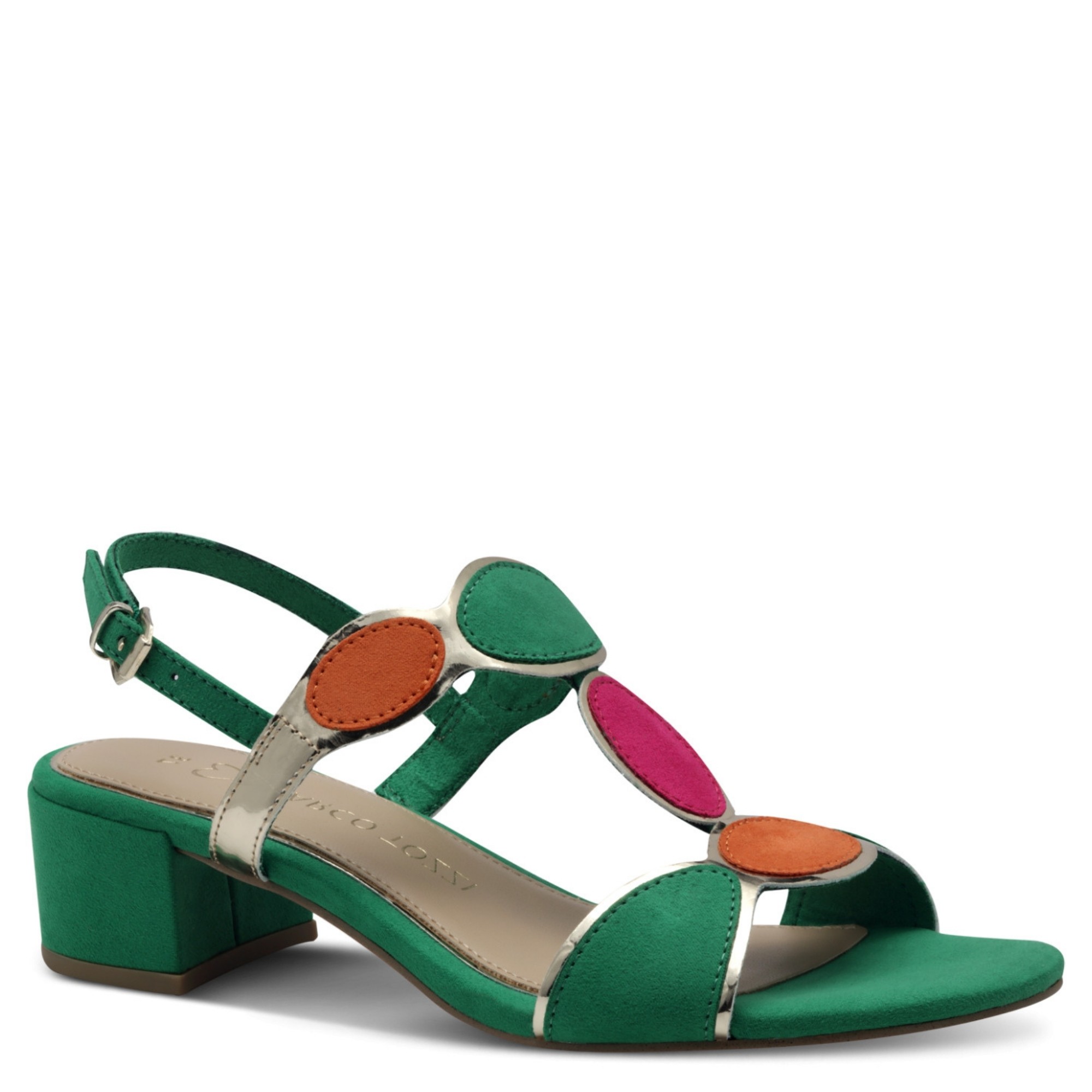 MARCO TOZZI Basutės moterims, Žalia, Sandals 1