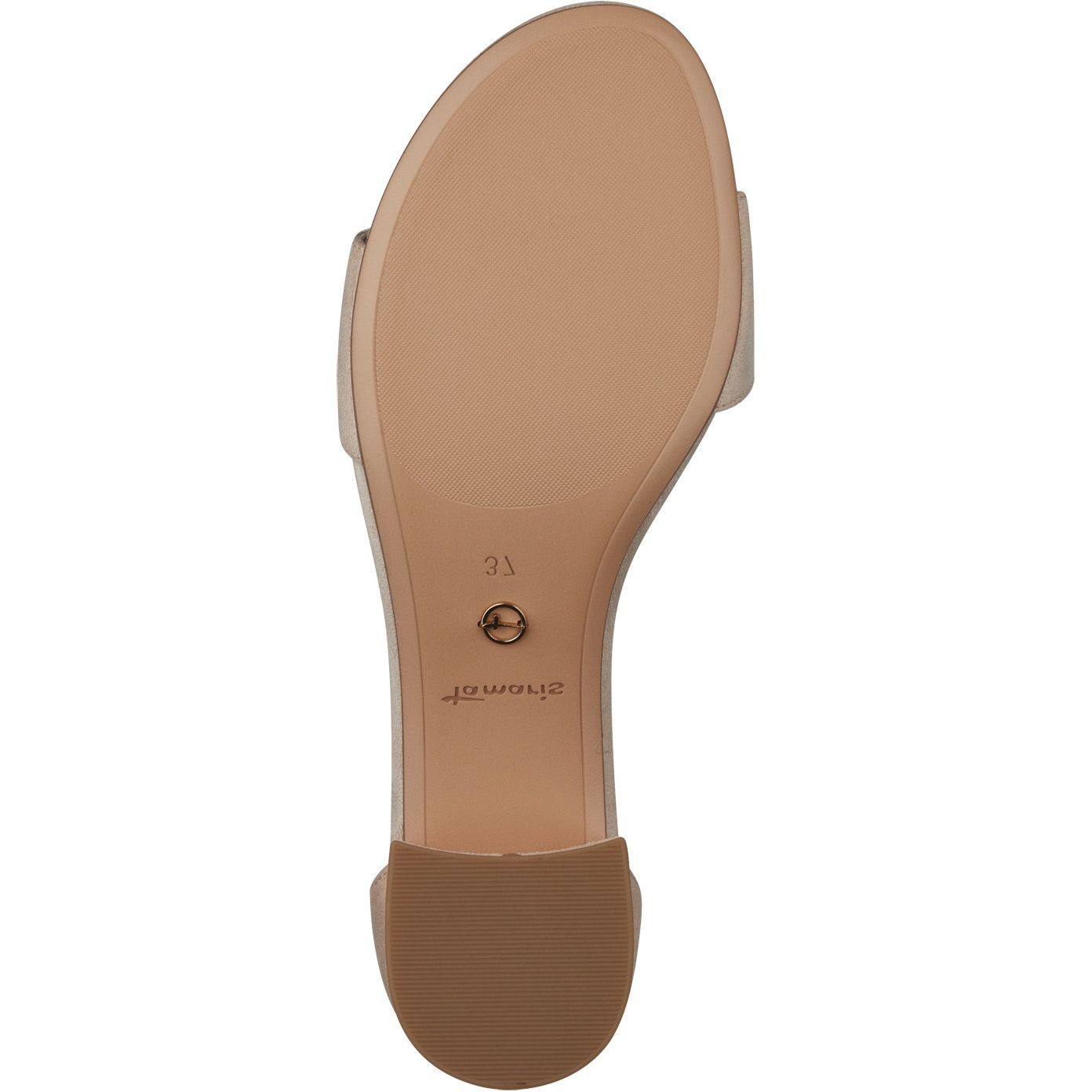 TAMARIS Basutės moterims, Smėlio, SANDALS 4