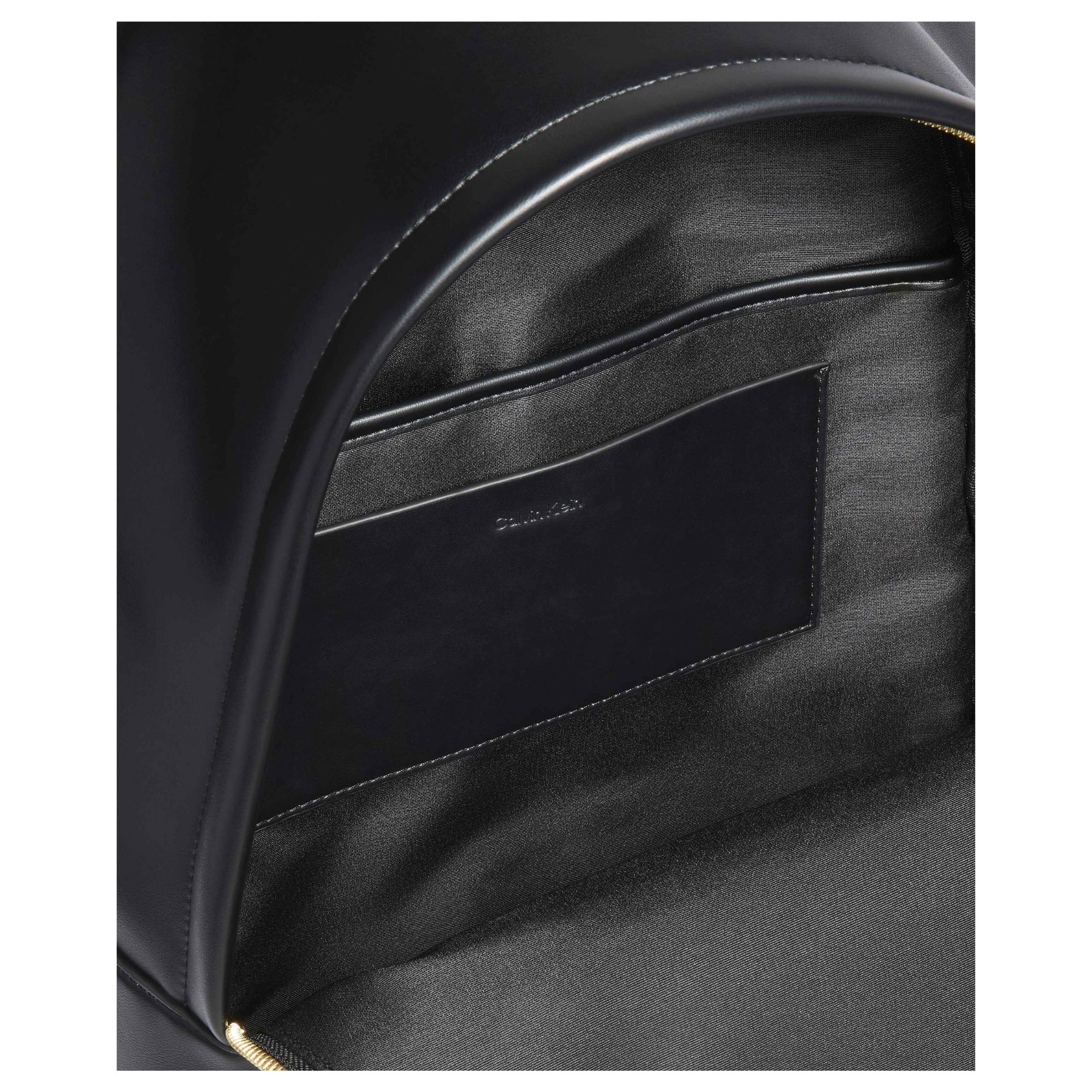 CALVIN KLEIN Kuprinė moterims, Juoda, Bold CK backpack 4