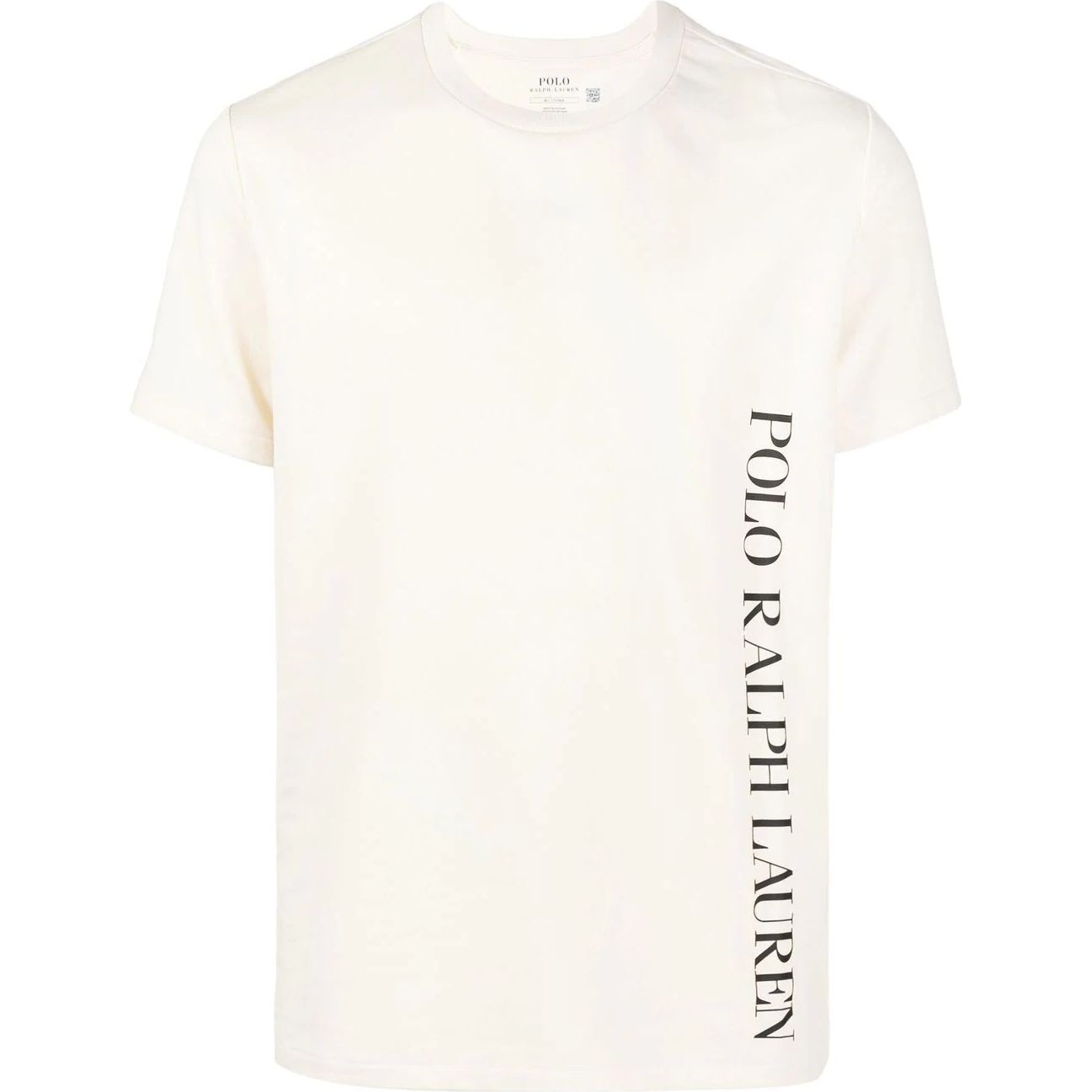 POLO RALPH LAUREN Marškinėliai trump. rankovėmis vyrams, Smėlio, Crewneck sleep top 1