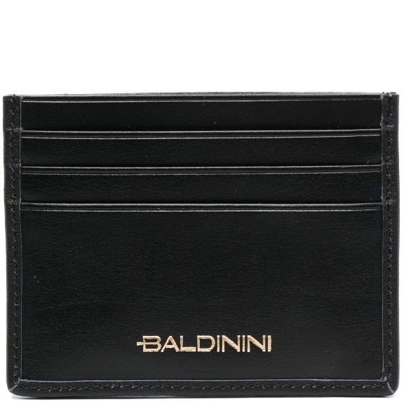 BALDININI Piniginė moterims, Juoda, Card case quilted wallet 2