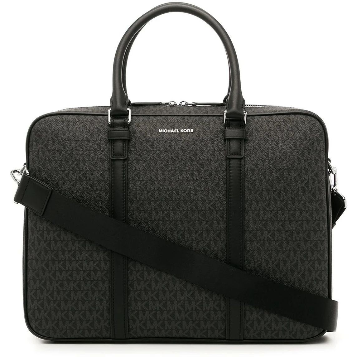 MICHAEL KORS Dėklas kompiuteriui vyrams, Juoda, Commuter brief case 1