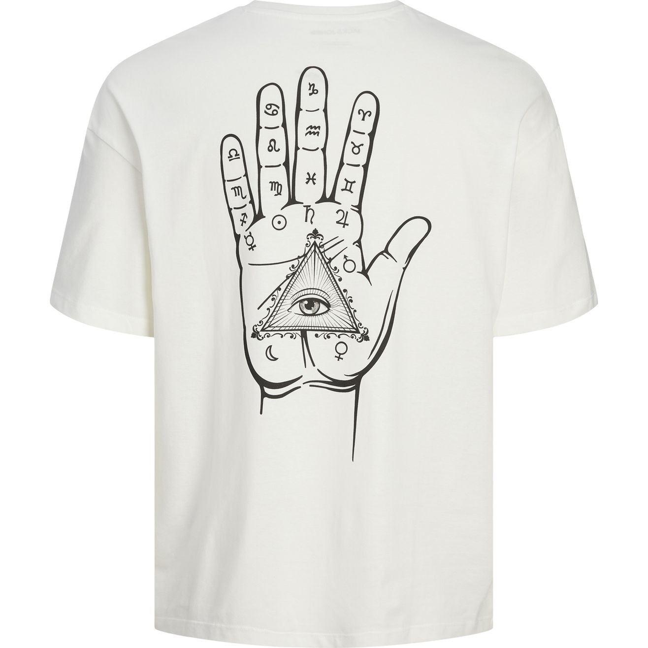 JACK & JONES Marškinėliai vyrams, Balta, Mystic tee 1