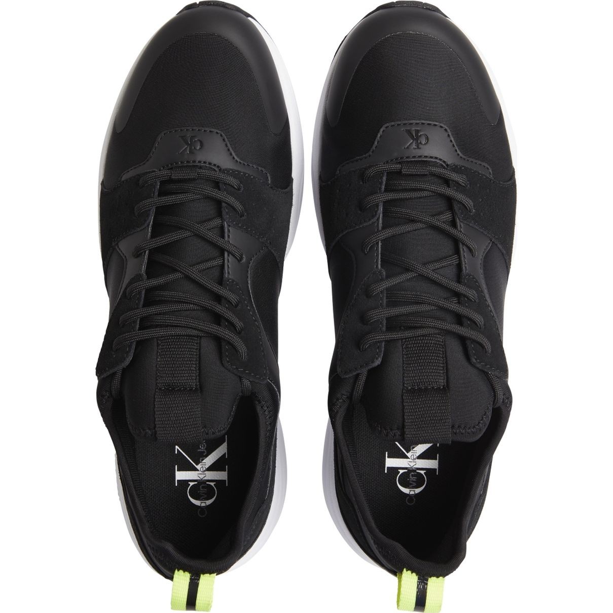 CALVIN KLEIN JEANS Sportiniai bateliai vyrams, Juoda, RETRO TENNIS SOCK 3