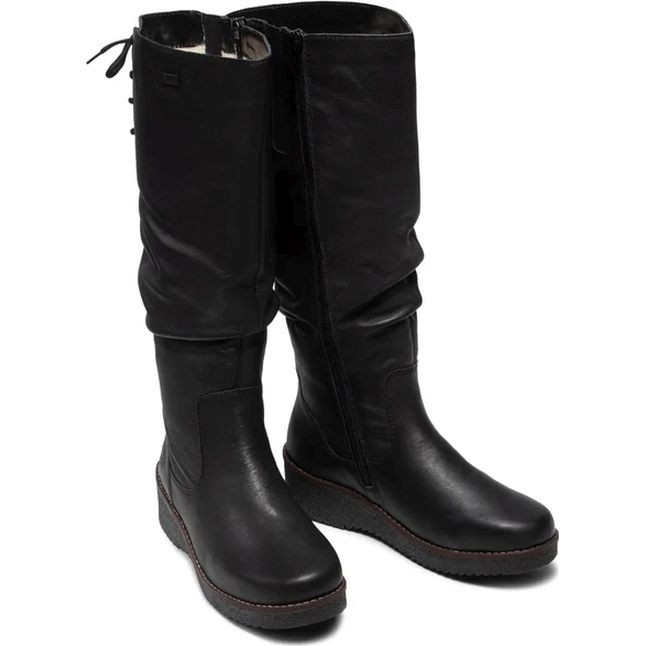 RIEKER Auliniai moterims, Juoda, BOOTS 5