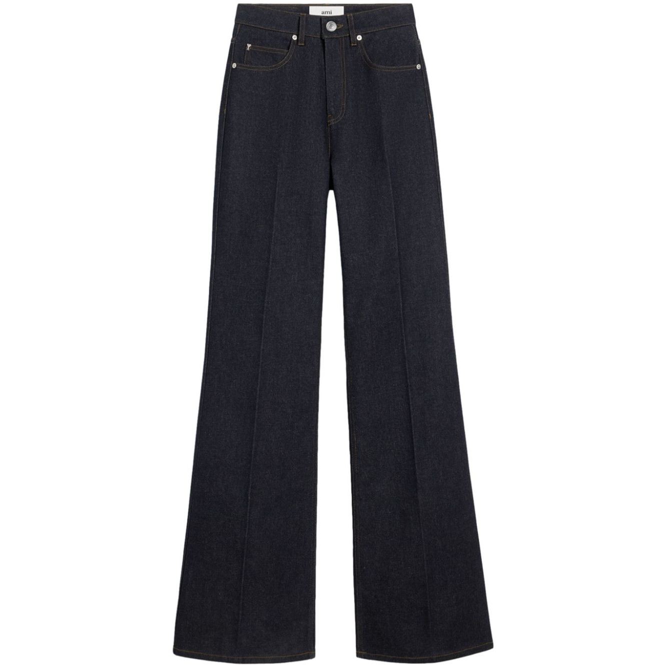 AMI PARIS Kelnės moterims, Mėlyna, Trousers