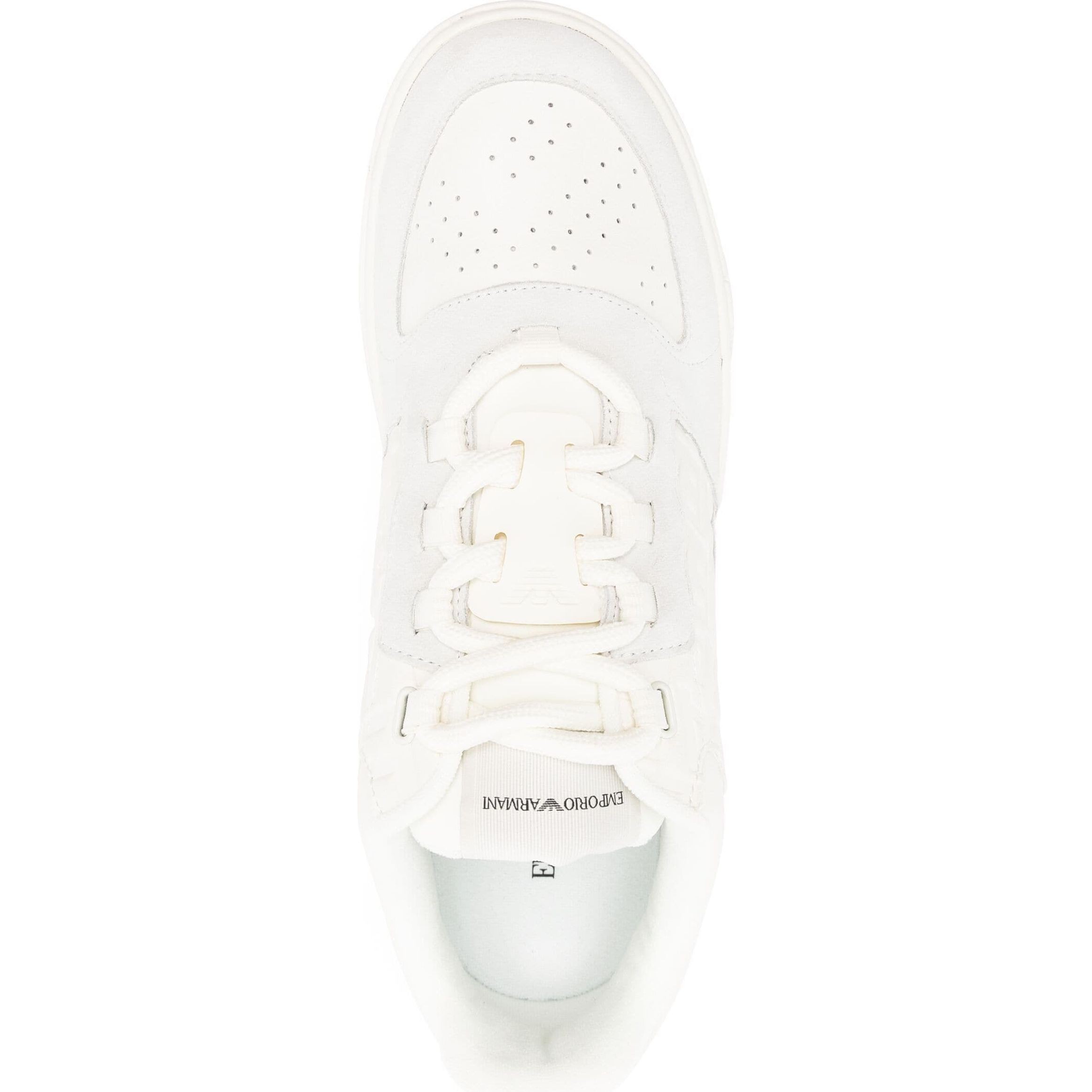 EMPORIO ARMANI Sportiniai bateliai vyrams, Balta, Sneaker 4