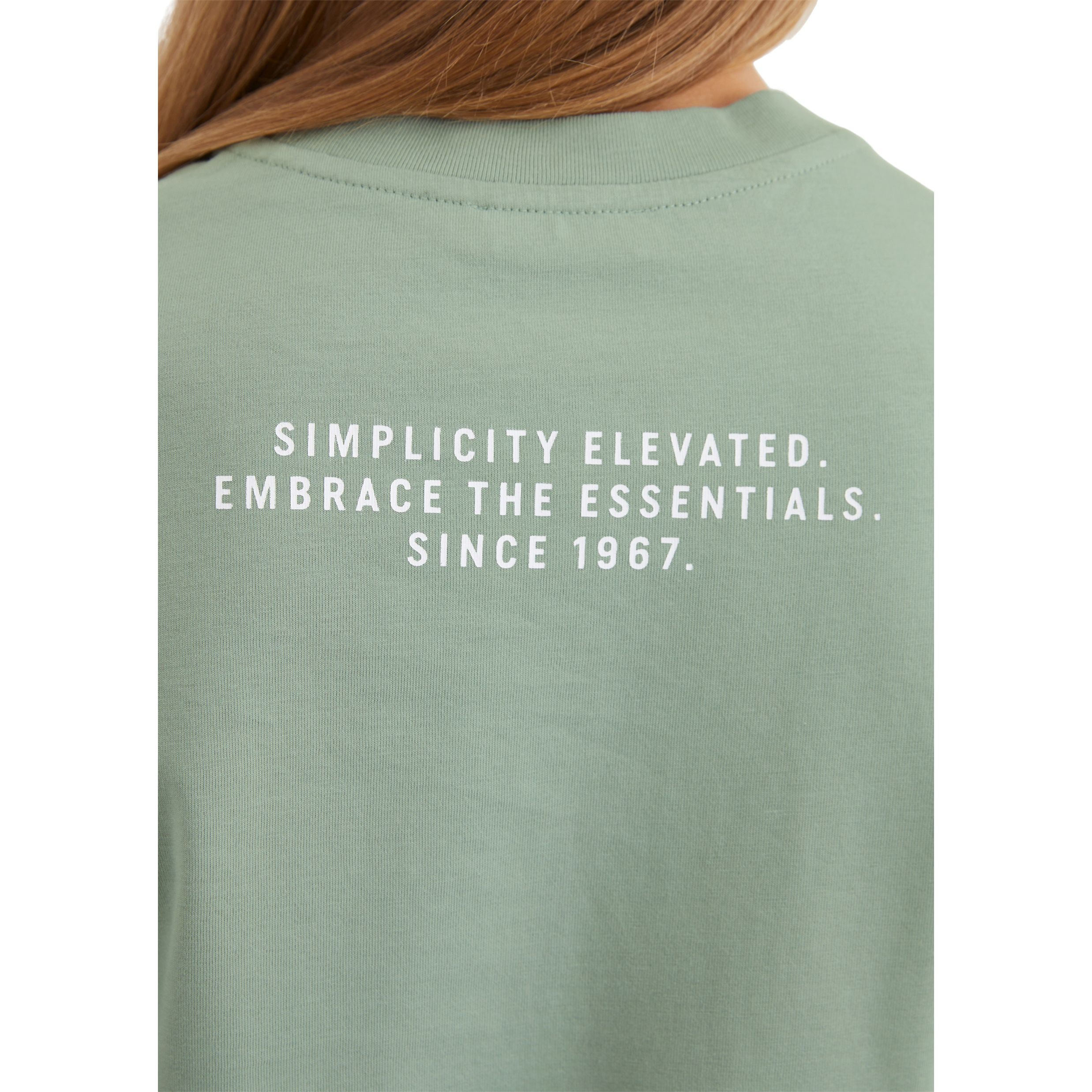 MARC O'POLO Marškinėliai trump. rankovėmis moterims, Žalia, Tshirts sh 502201251033 4