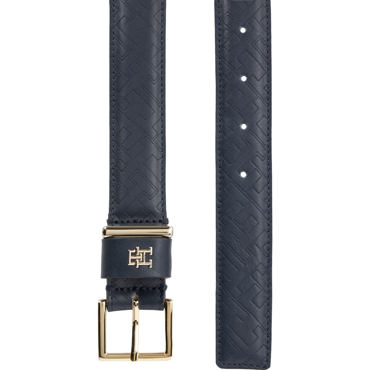 TOMMY HILFIGER Diržas moterims, Mėlyna, Casual mono 3.0 belt 2