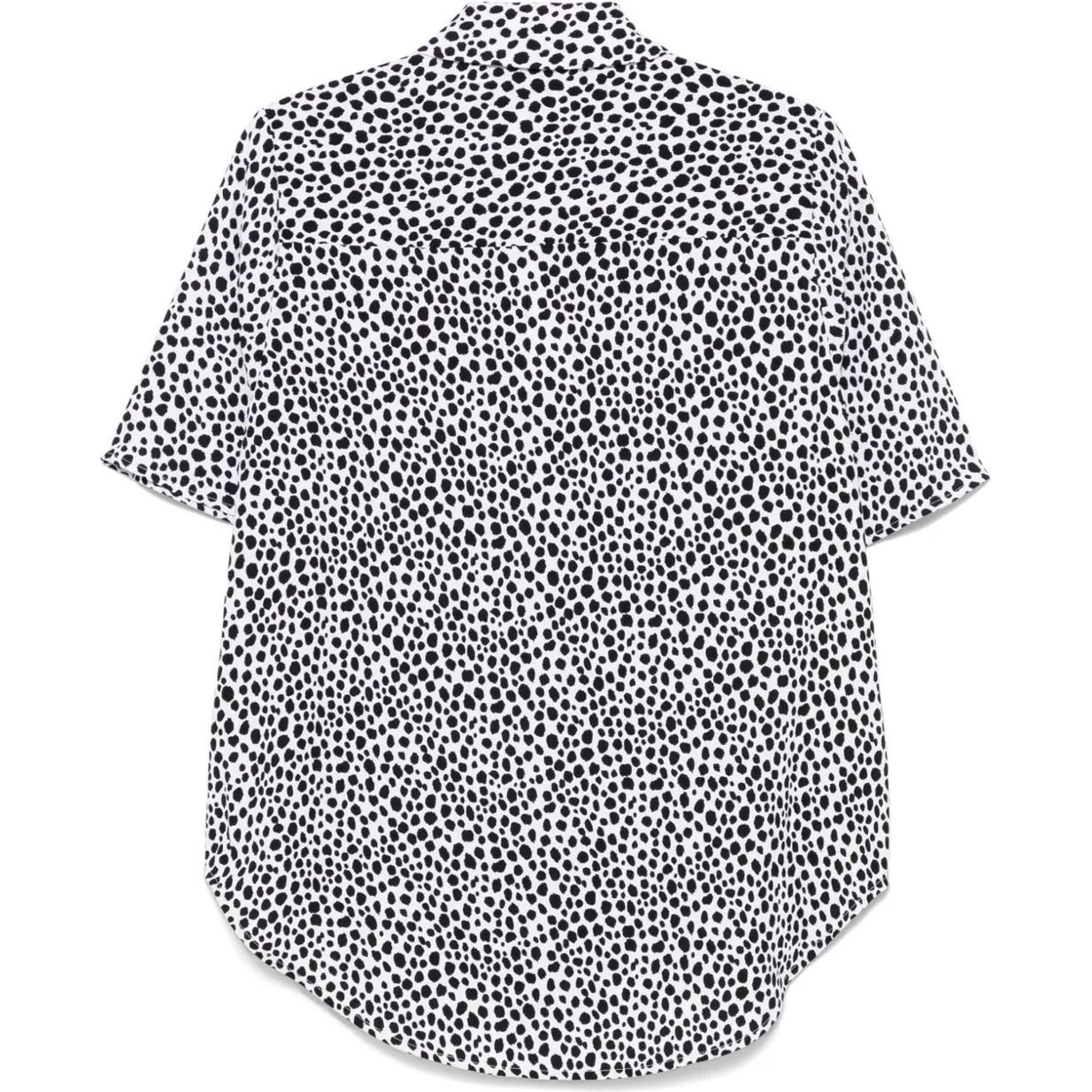 MICHAEL KORS Marškiniai ilgomis rankovėmis moterims, Juoda, Camp shirt 2