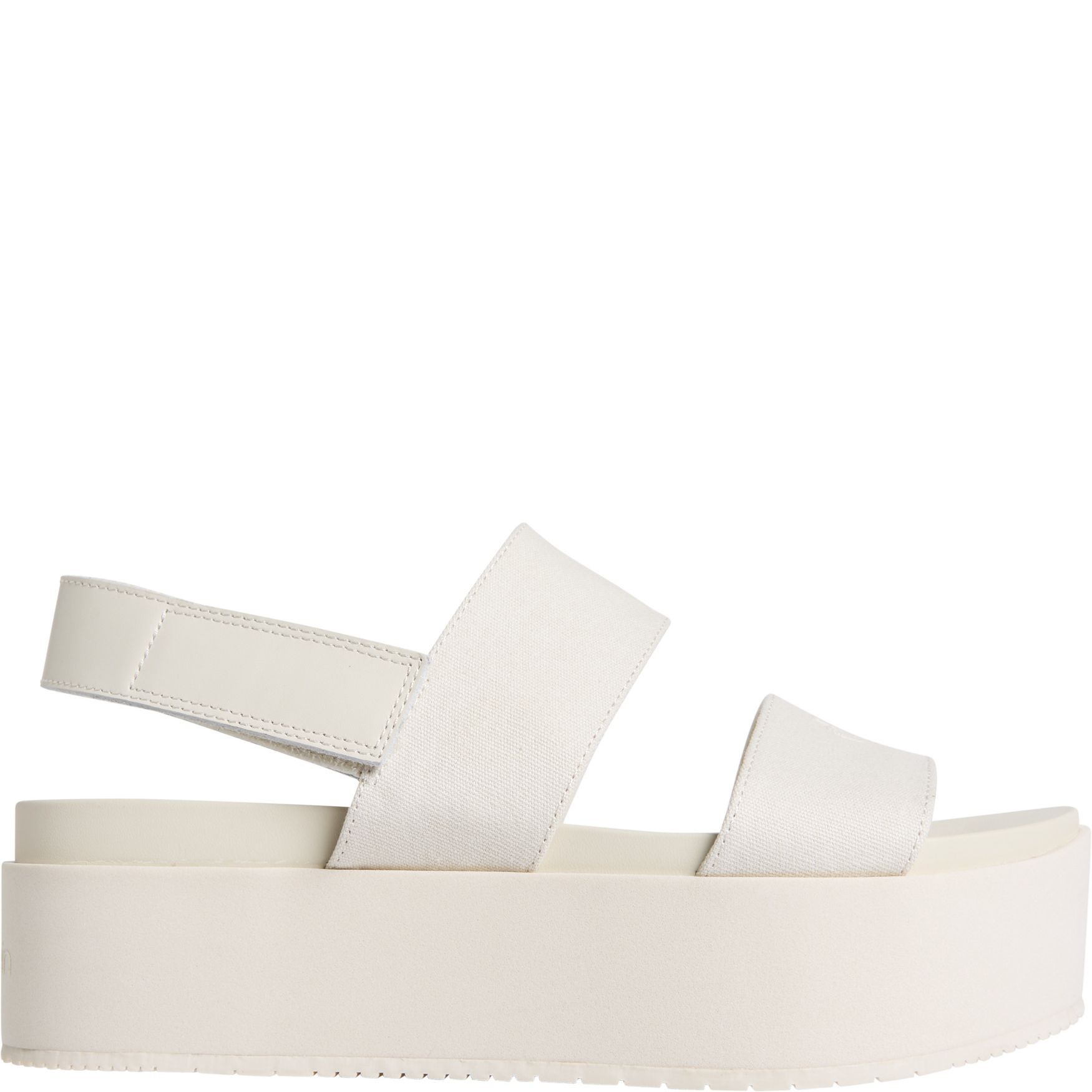 CALVIN KLEIN JEANS Basutės moterims, Smėlio, Flatform sandal 2