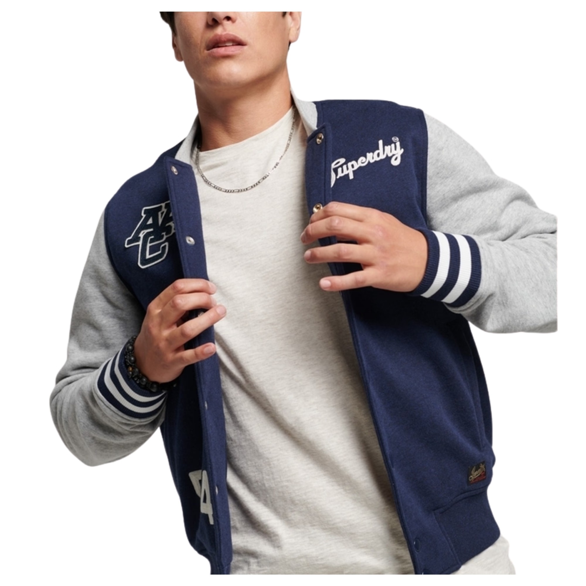 SUPERDRY Džemperis vyrams, VINTAGE COLLEGIATE B