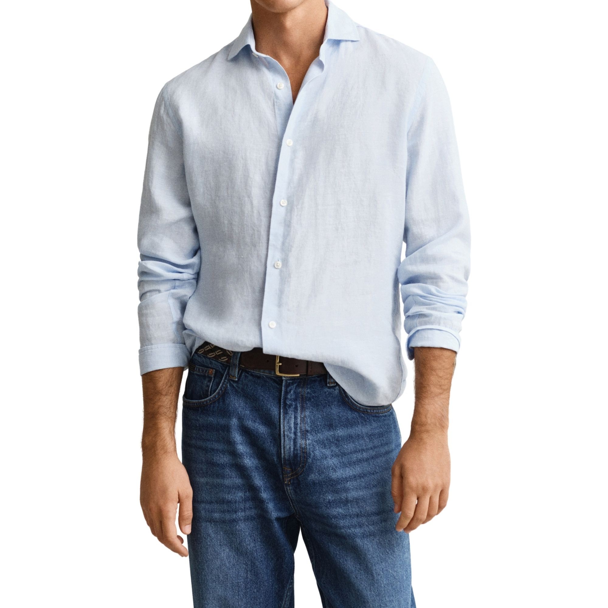 GANT Marškiniai trump. rankovėmis vyrams, Mėlyna, 3260045-450 Shirts sho 2