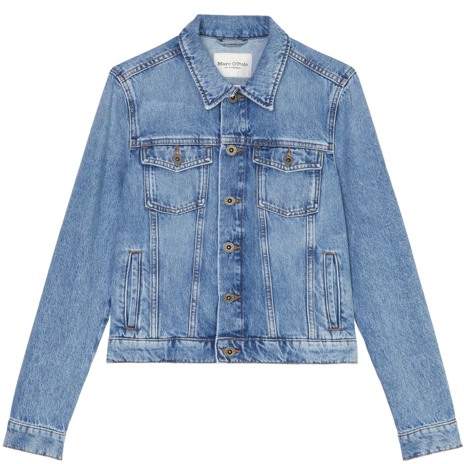 MARC O'POLO Džinsinis švarkas moterims, Mėlyna 1