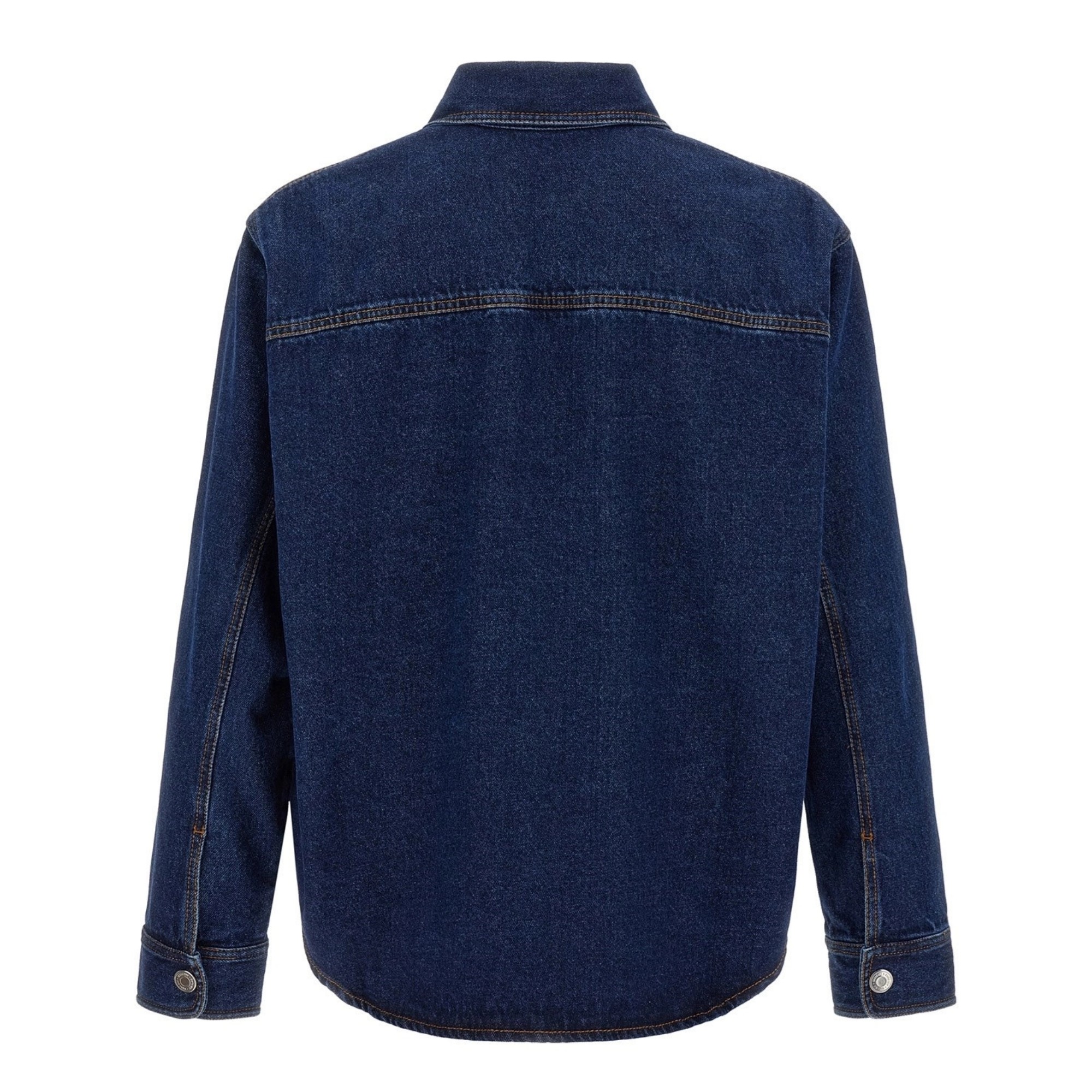 AMI PARIS Džinsinis švarkas, Mėlyna, Ami de coeur overshirt 2