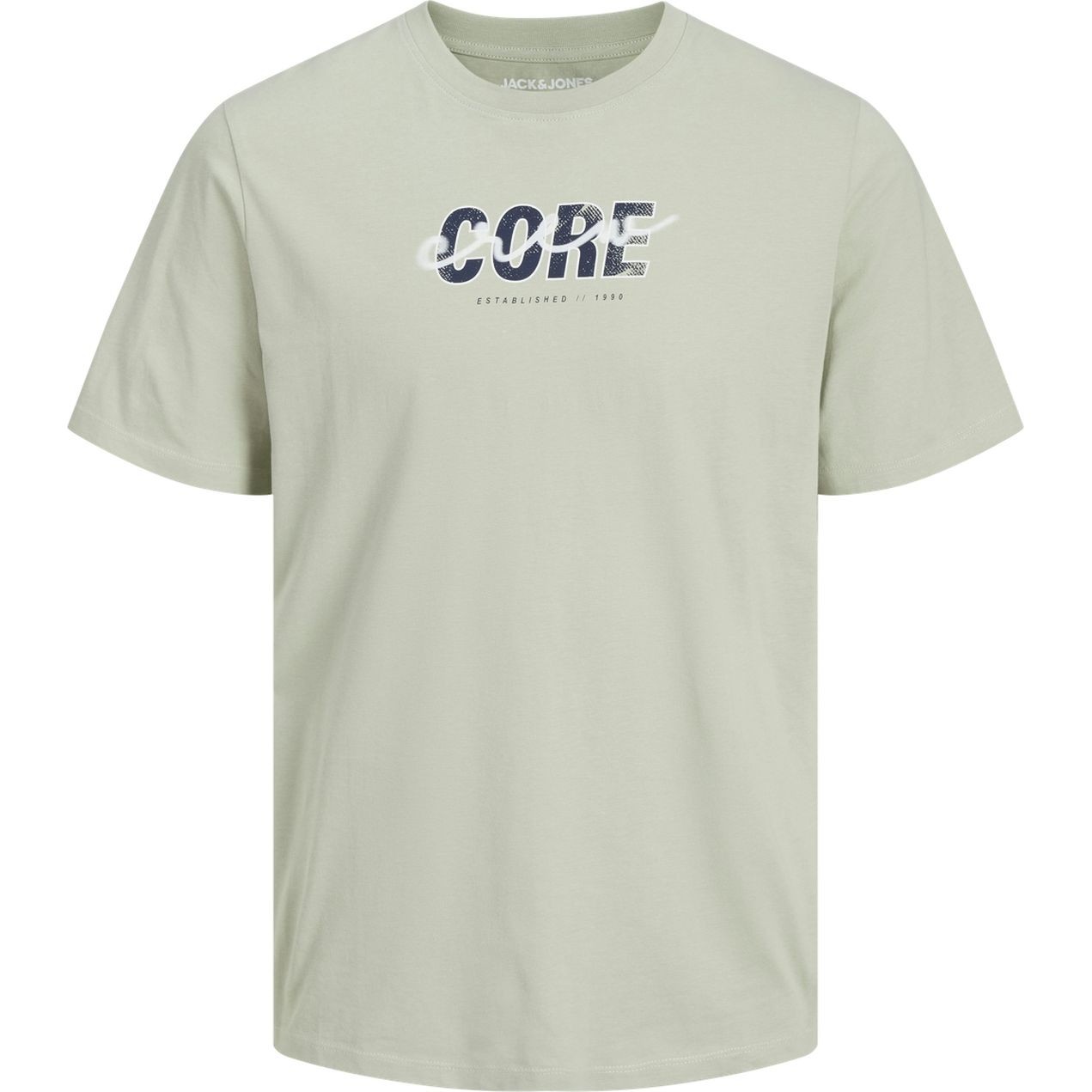 JACK & JONES Marškinėliai vyrams, Žalia, Star tee 1