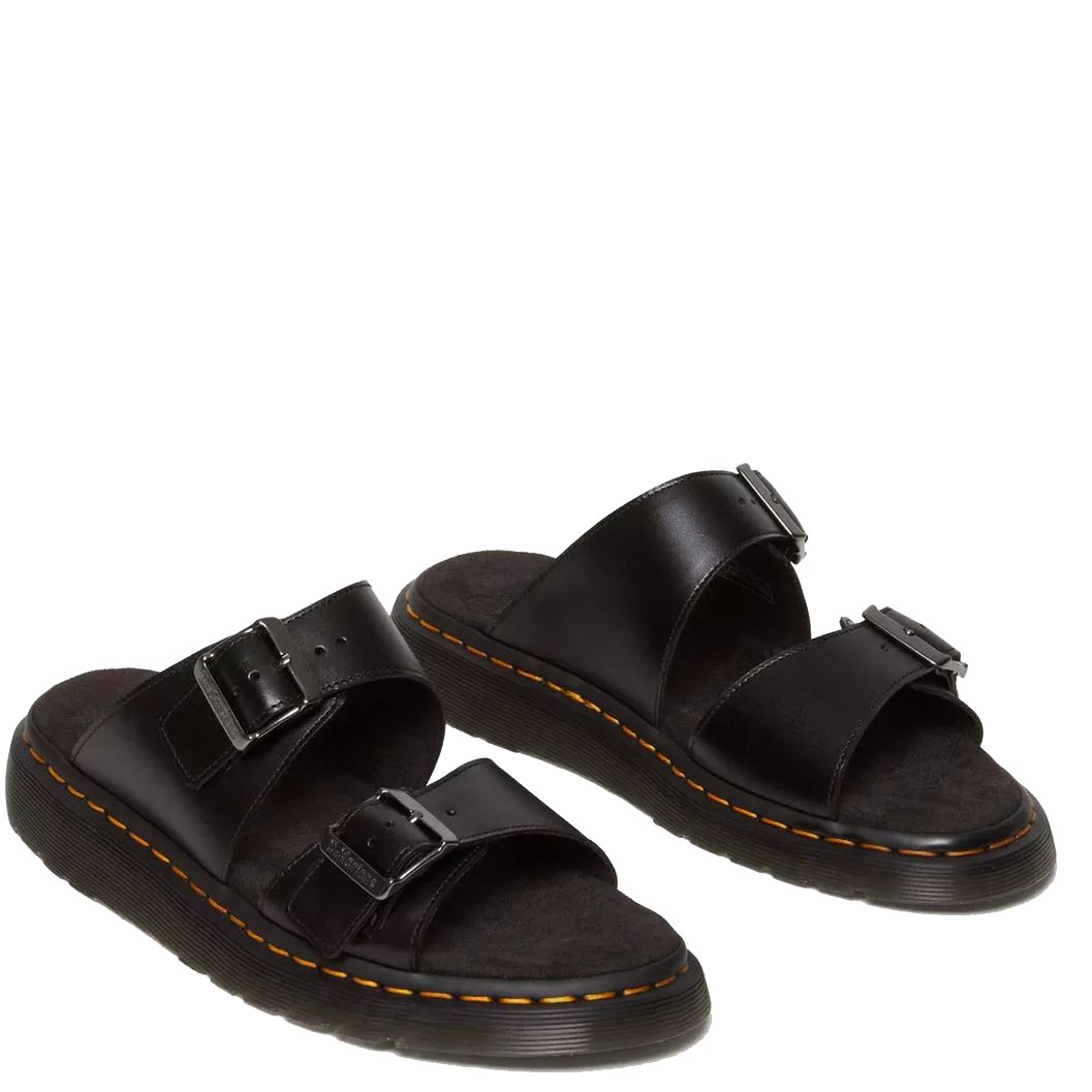 DR. MARTENS Šlepetės vyrams, Juoda, Josef analine slippers 3