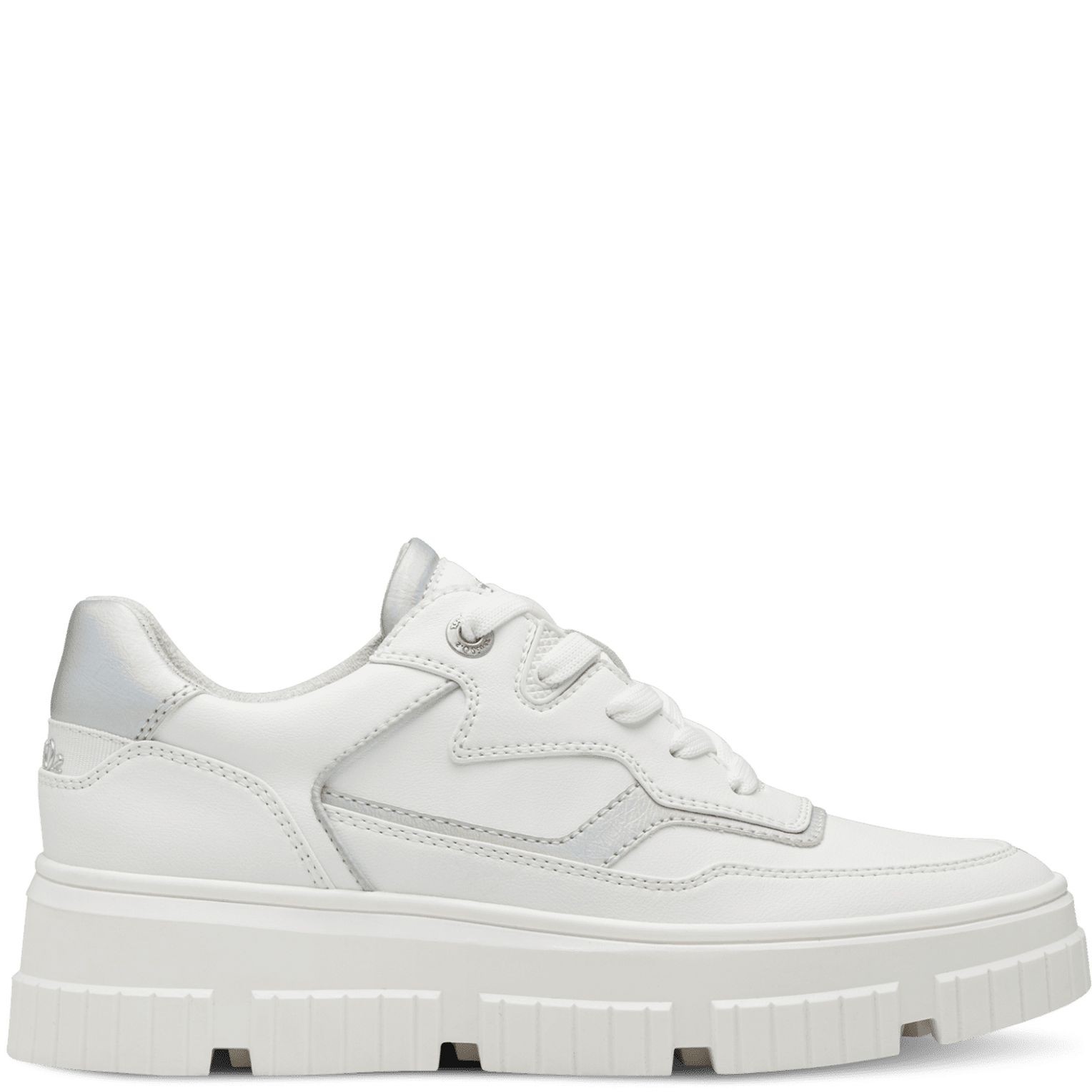 S.OLIVER Laisvalaikio bateliai moterims, Balta, LEISURE 2