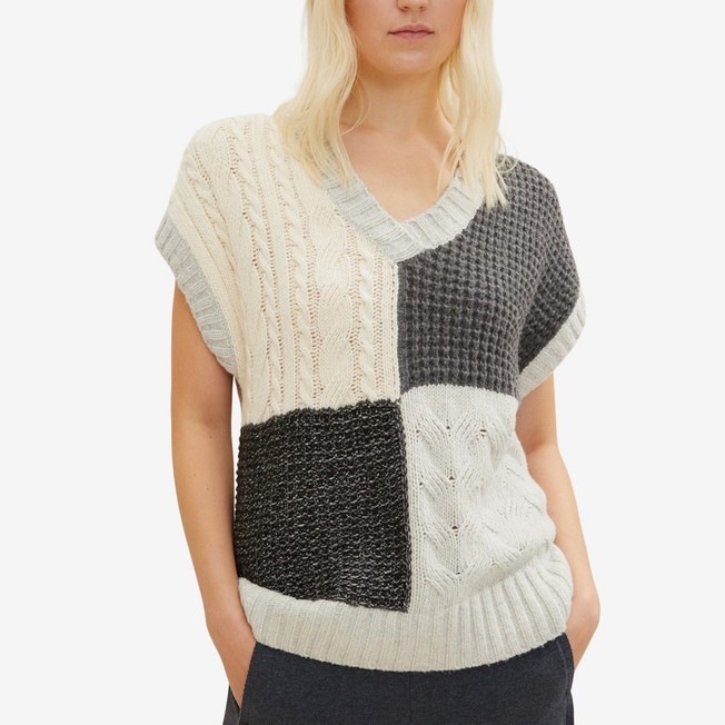 TOM TAILOR Sportinis nertinis vyrams, Pilka, JUMPER 2