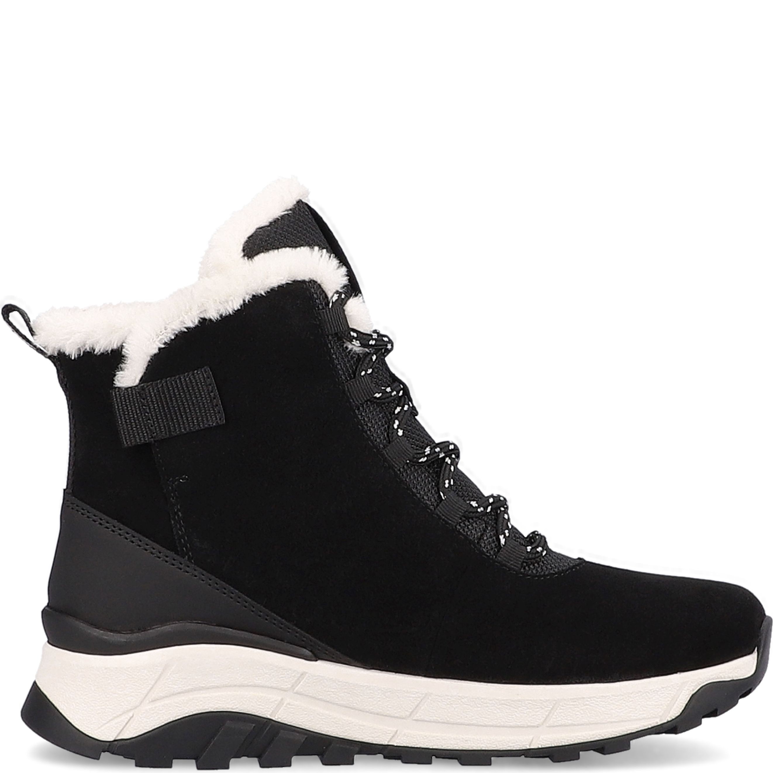 RIEKER Aulinukai moterims, Juoda, BOOTIES 3