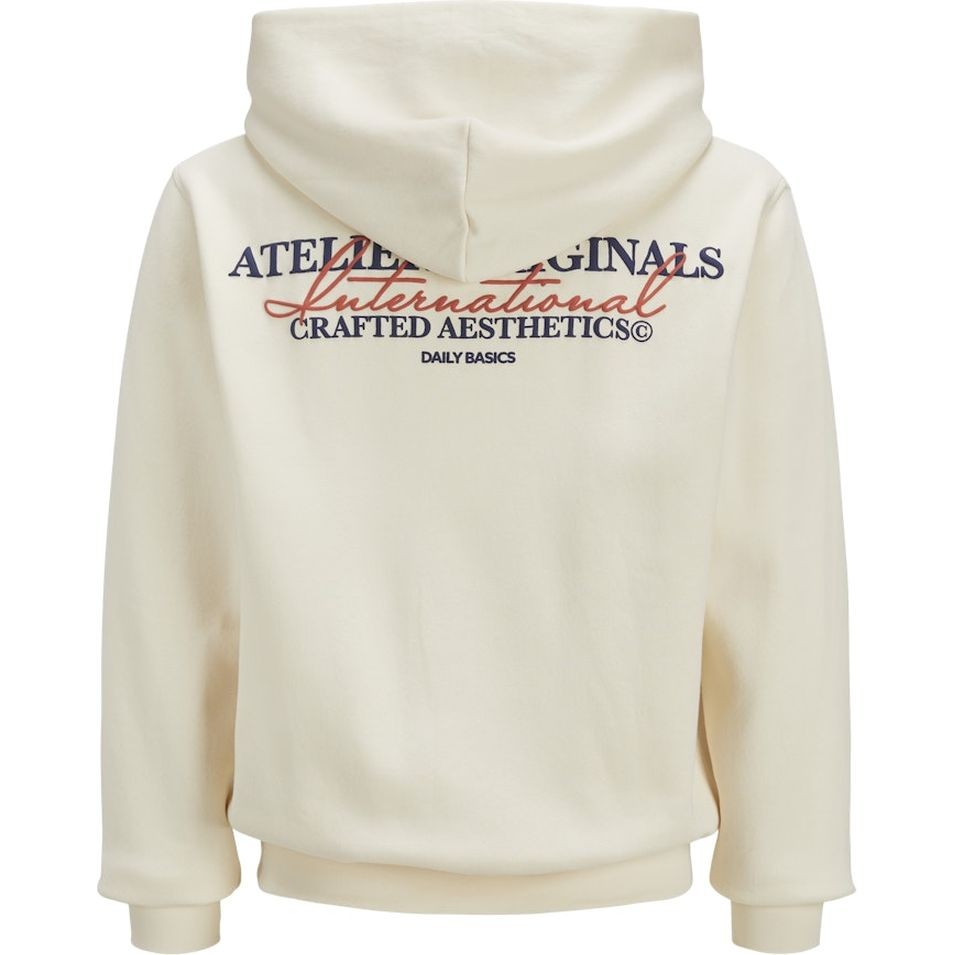 JACK & JONES Džemperis vyrams, Smėlio, Islington back sweat hood 2
