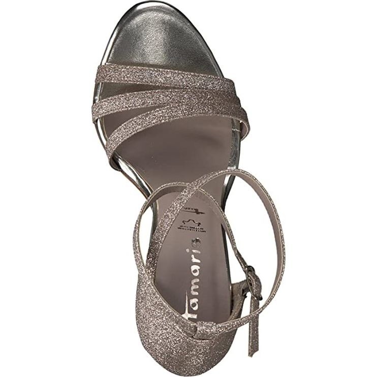 TAMARIS Basutės moterims, Auksinė, SANDALS 4