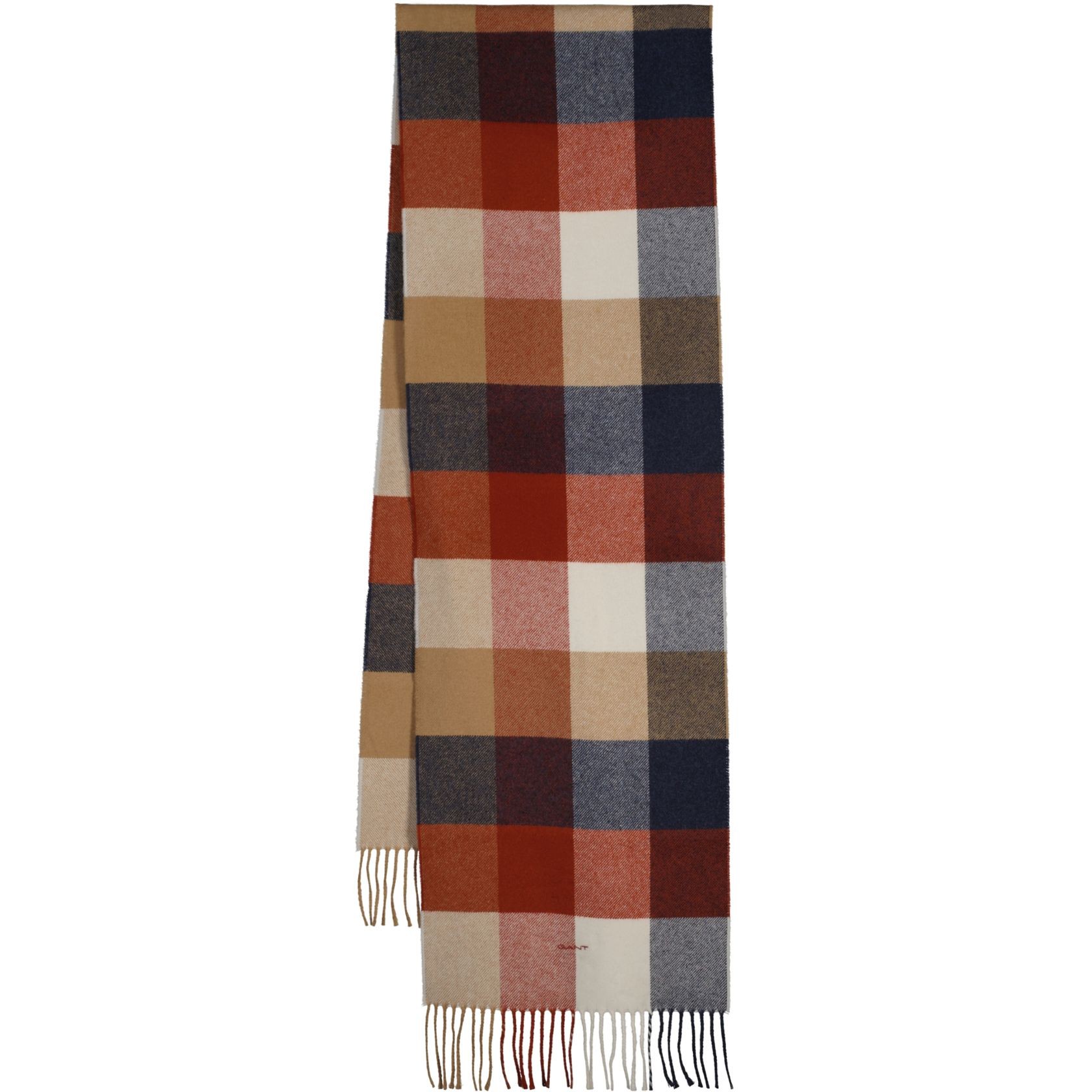 GANT Šalikas vyrams, Marga, wool multi checked scarf