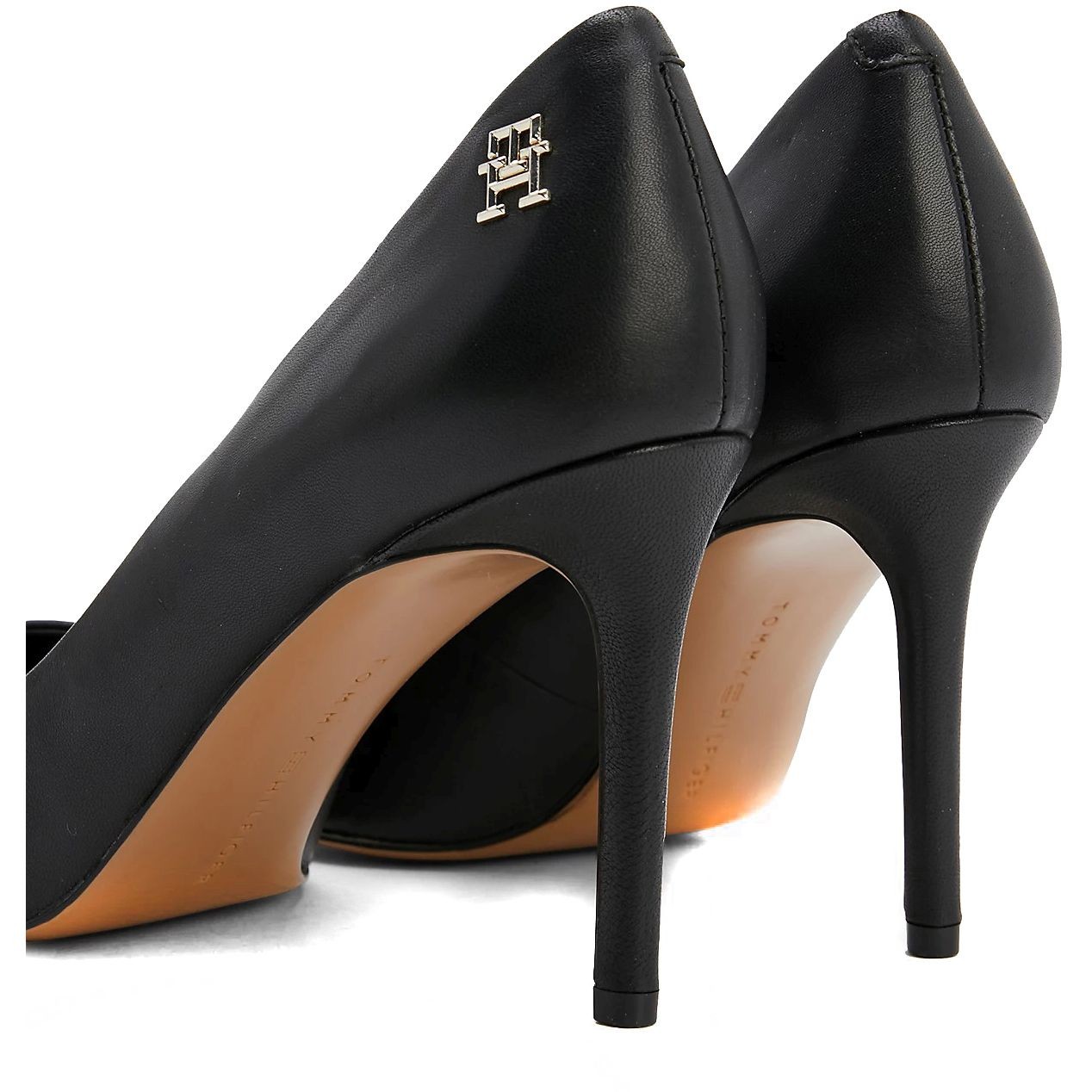 TOMMY HILFIGER Aukštakulniai moterims, Juoda, Pointy pump 7