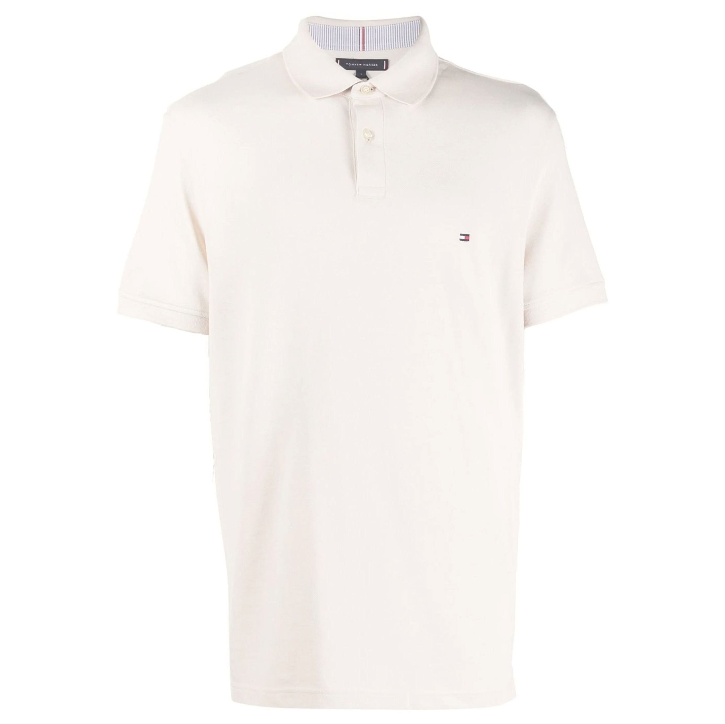 TOMMY HILFIGER Polo marškiniai trumpos rank. vyrams, Smėlio, 1985 regular polo 1