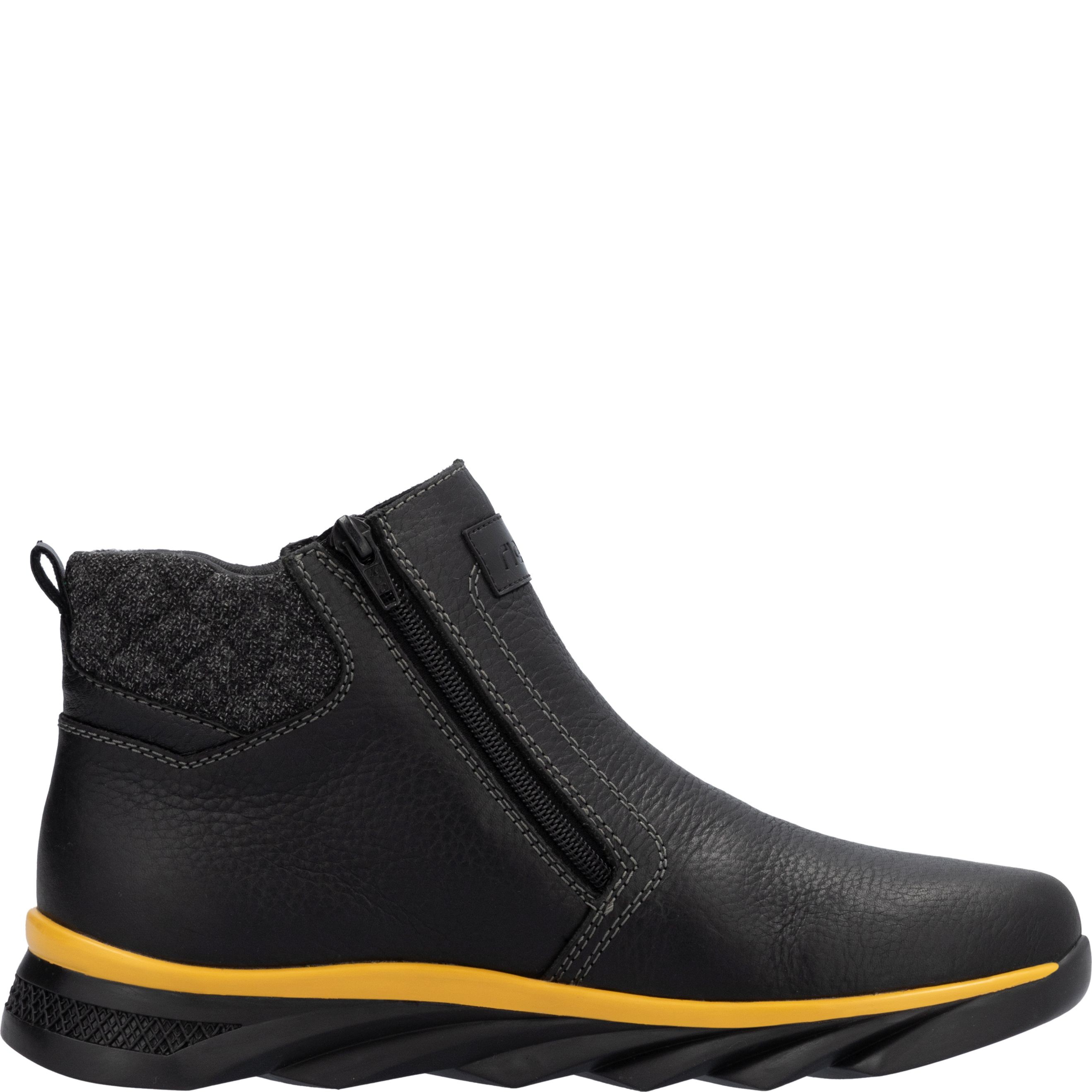 RIEKER Aulinukai vyrams, Juoda, BOOTIES 3