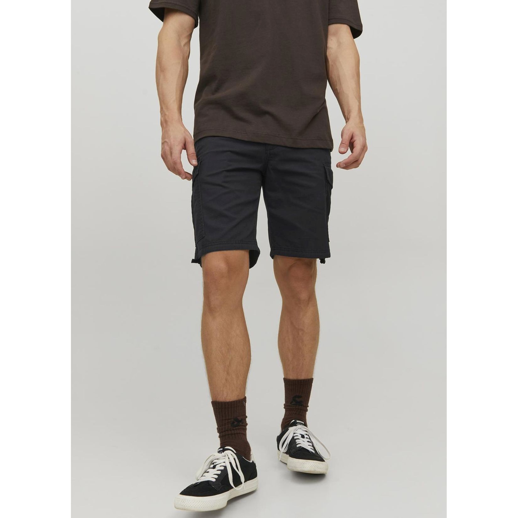 JACK & JONES Šortai vyrams, Juoda, JPSTMARLEY JJCA 3