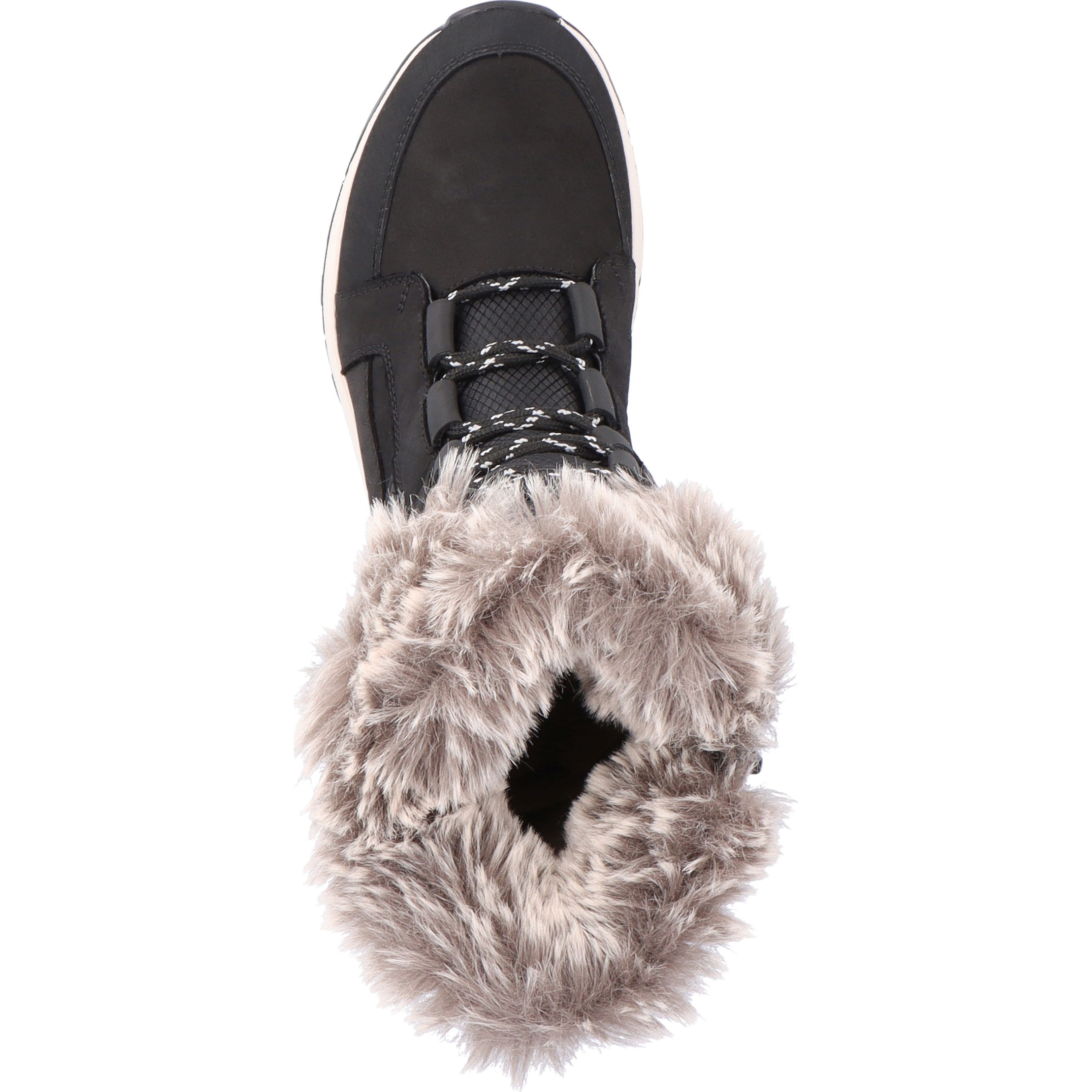 RIEKER EVOLUTION Aulinukai moterims, Juoda, Ladies mid height boots 7