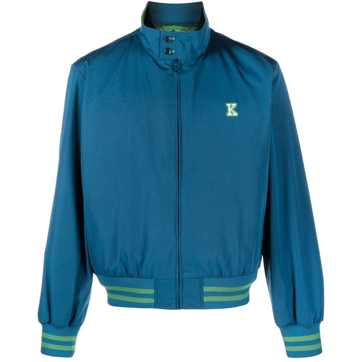 KENZO Bomberis vyrams, Mėlyna, Kenzo pixel harrington bomber