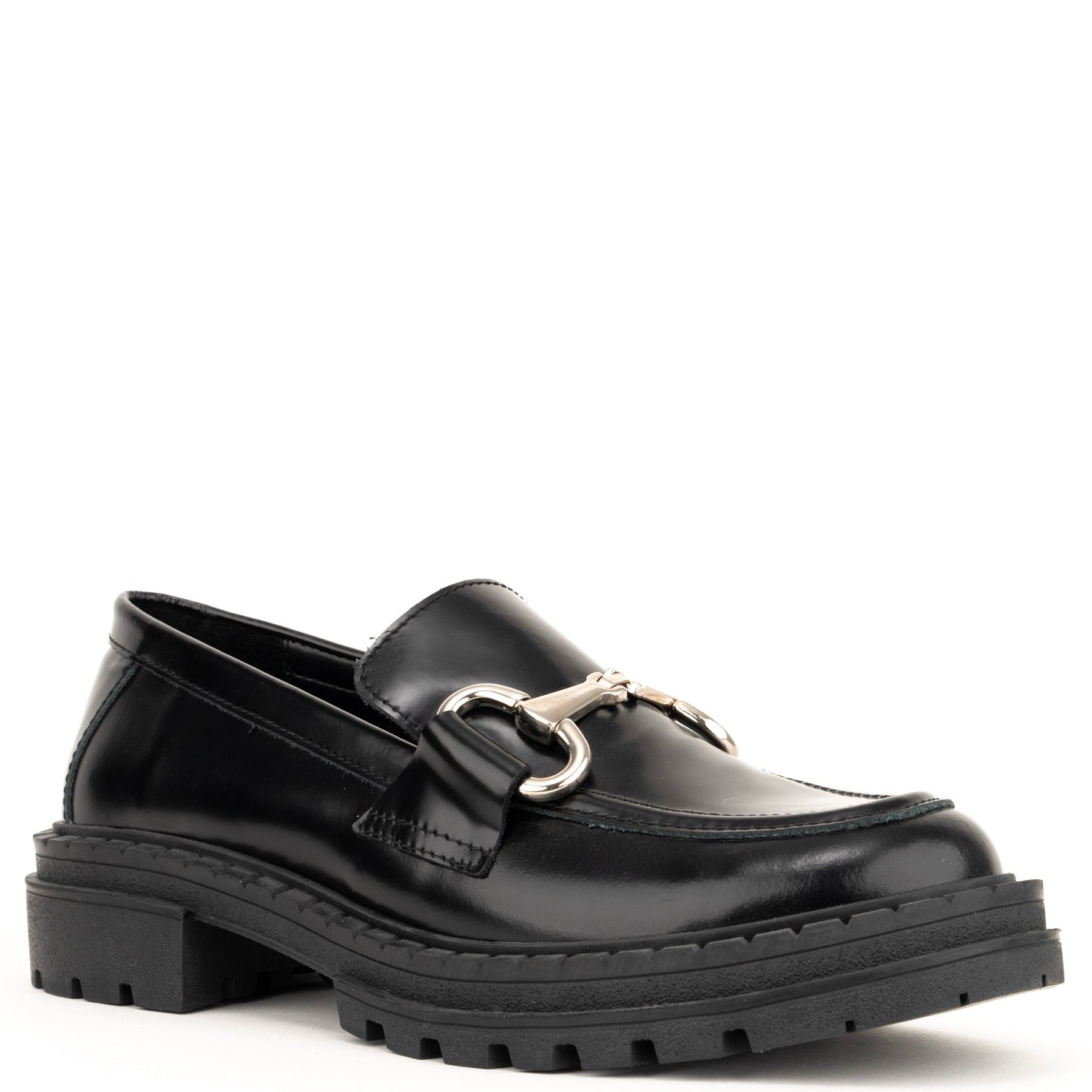 LA CONTE Loaferiai moterims, Juoda, Loafers 1