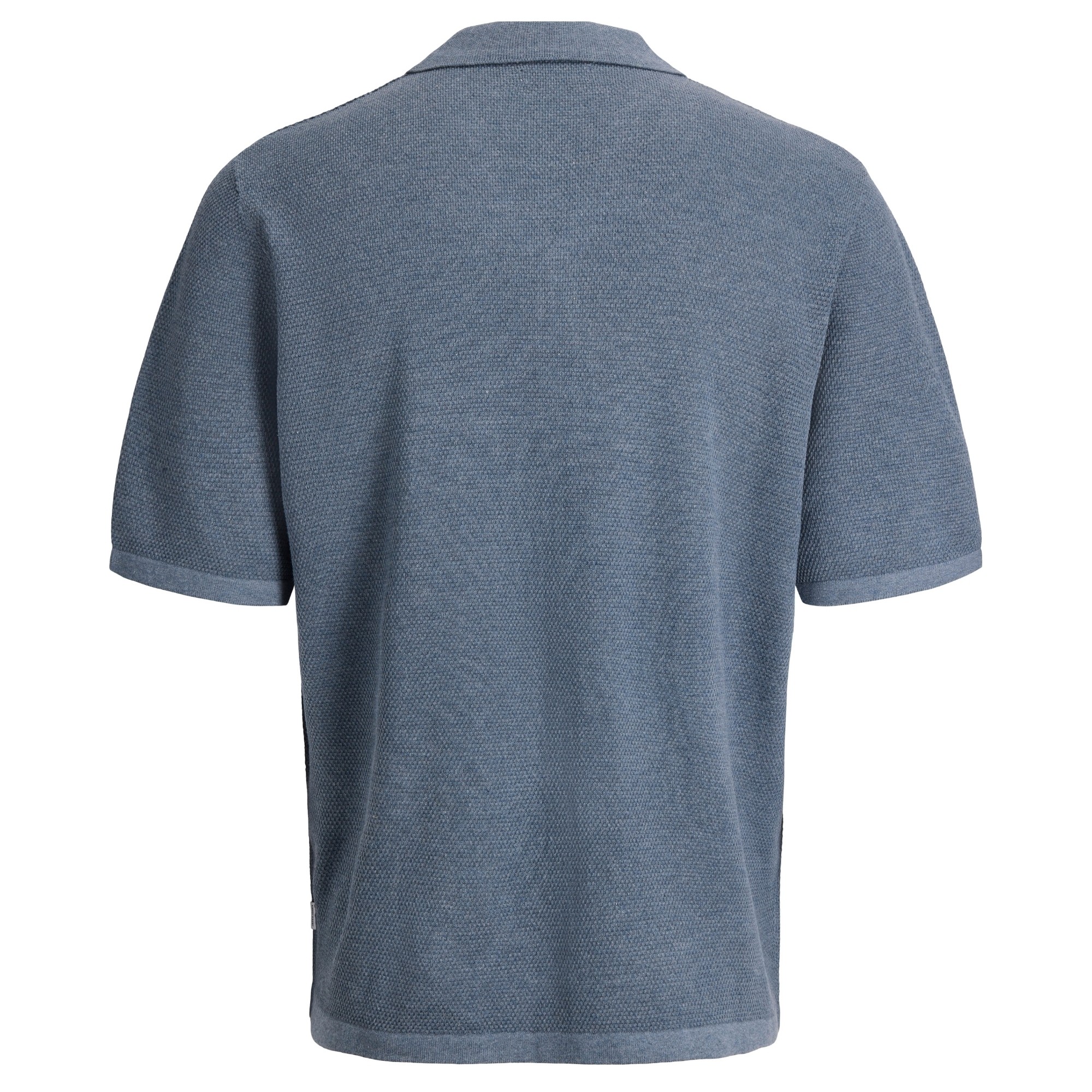 JACK & JONES Marškiniai trump. rankovėmis vyrams, Mėlyna, Chris knit 2