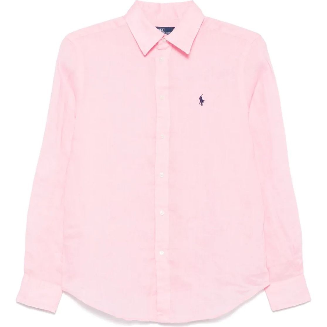 POLO RALPH LAUREN Marškiniai ilgomis rankovėmis moterims, Rožinė, Long sleeve-button front shirt