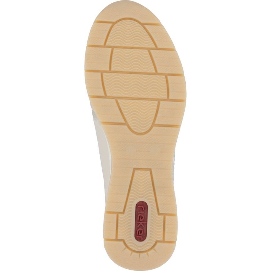 RIEKER Laisvalaikio bateliai moterims, Smėlio, LEISURE 9