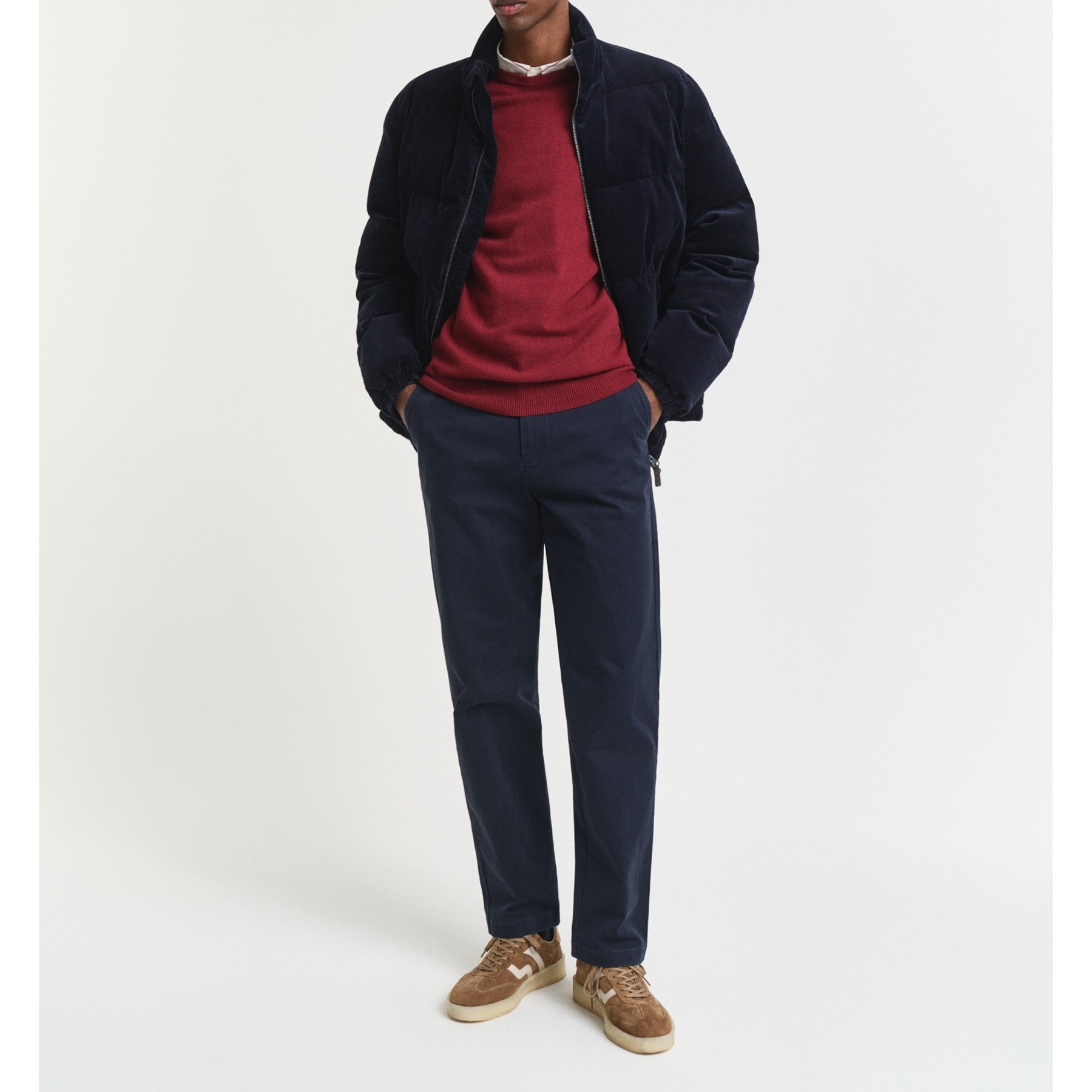 GANT Kelnės vyrams, Mėlyna, reg comfort super chinos 5