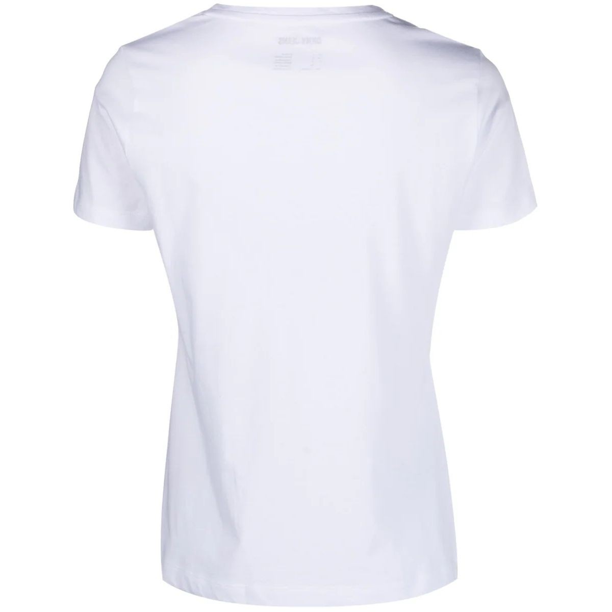 DKNY Marškinėliai trump. rankovėmis moterims, Balta, Foil logo tee 2