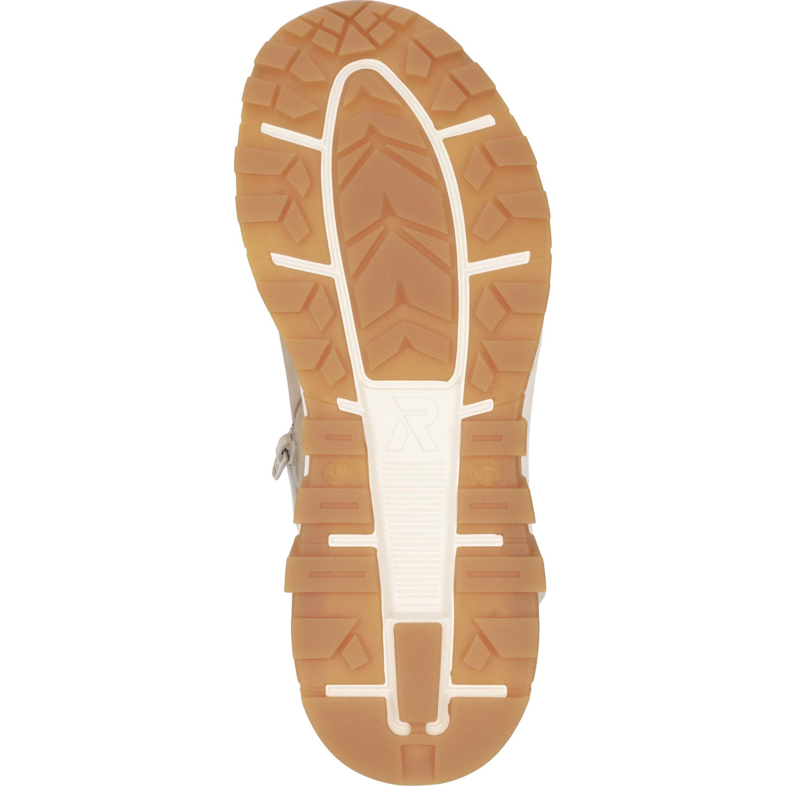 RIEKER EVOLUTION Aulinukai moterims, Smėlio, Ladies mid height boots 2