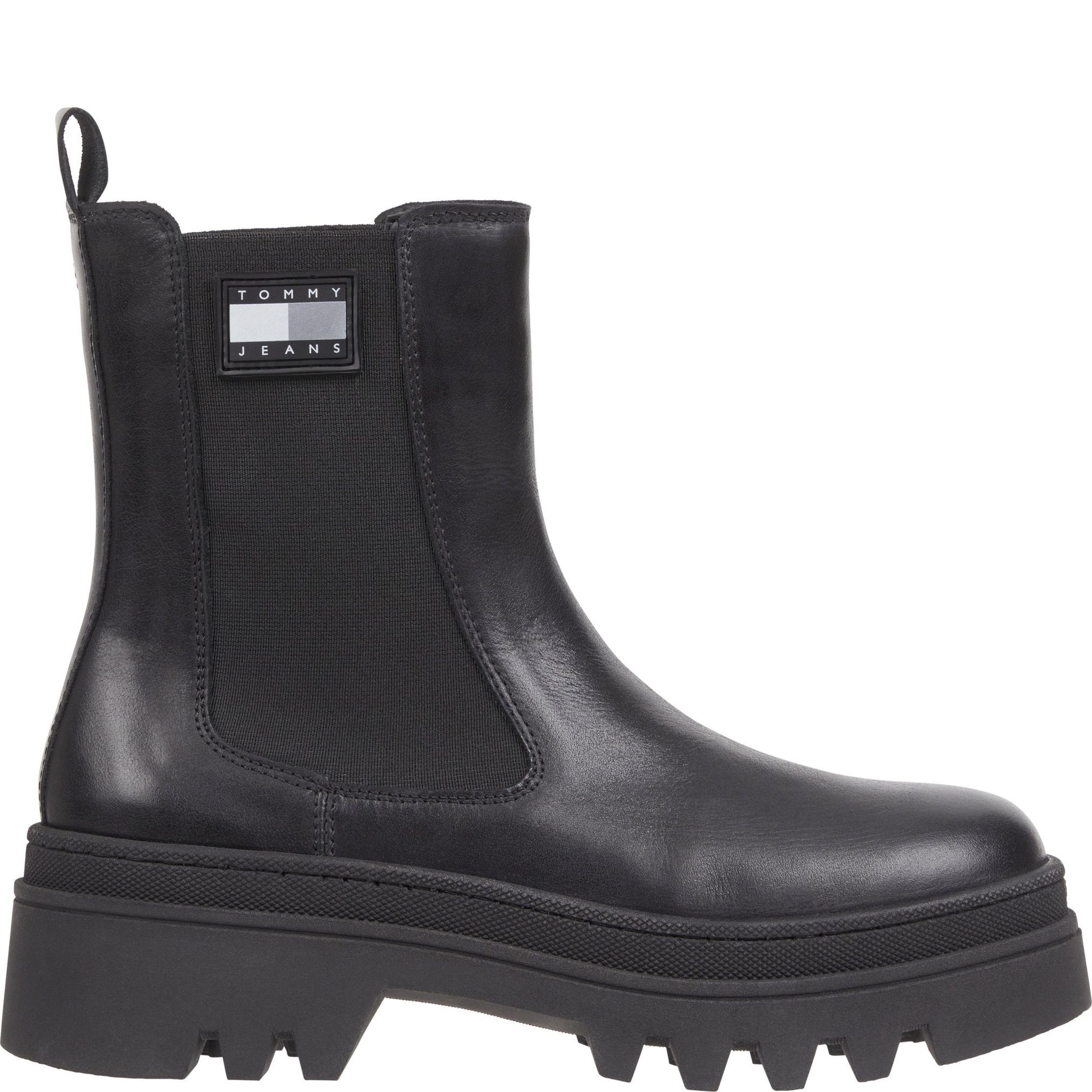 TOMMY JEANS Aulinukai moterims, Juoda, Fashion chelsea 2