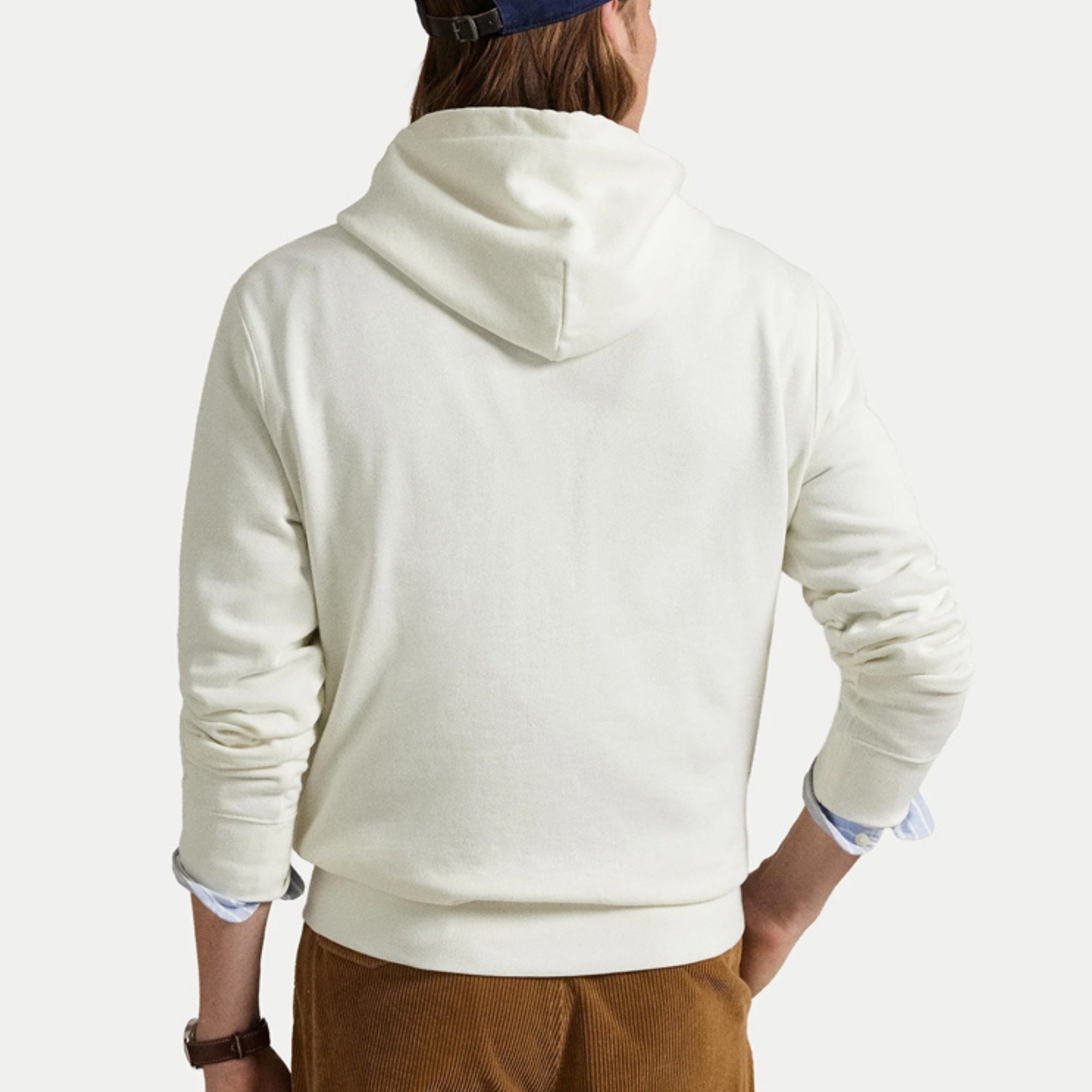 POLO RALPH LAUREN Sportinis nertinis vyrams, Balta, Long sleeve sweatshirt 3