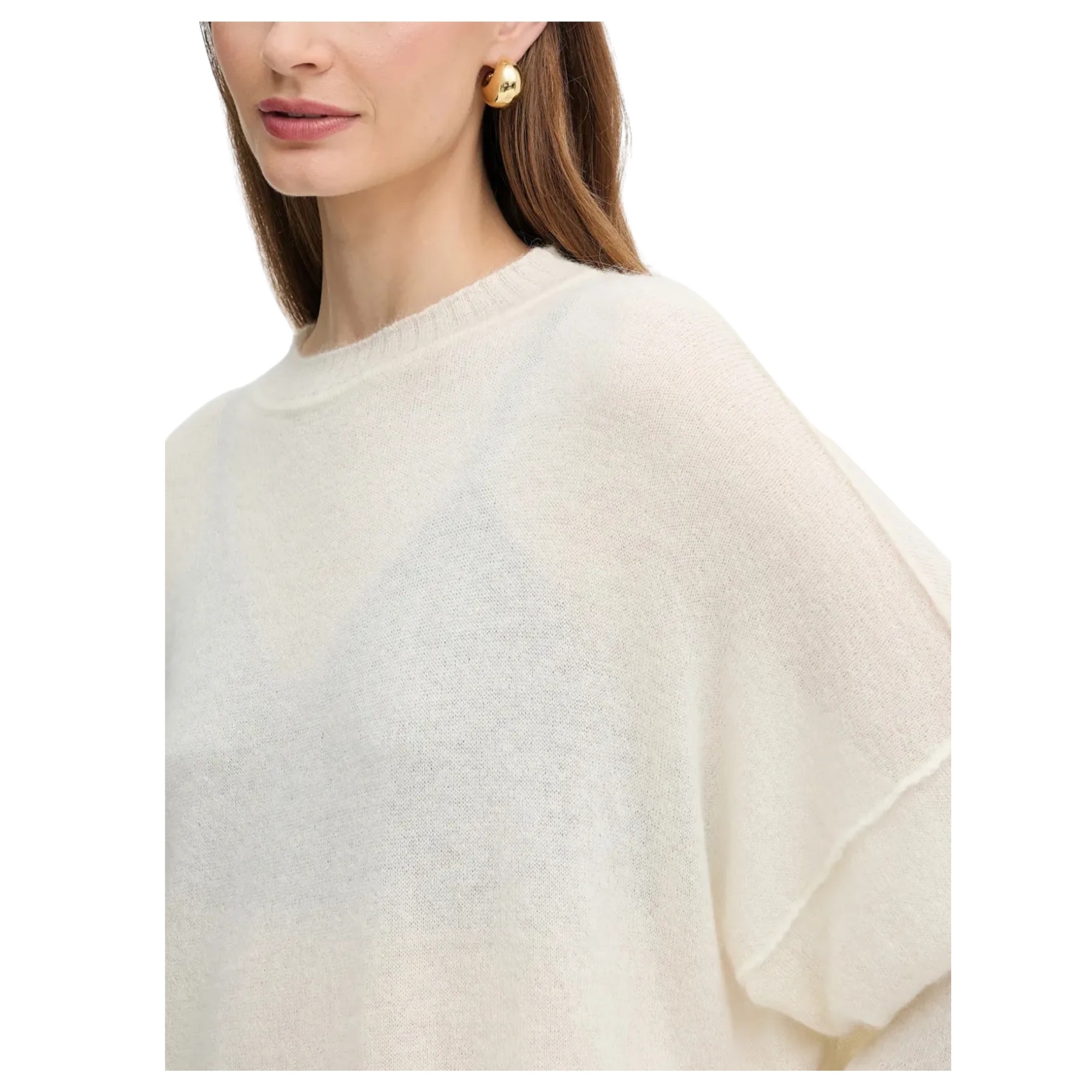 PINKO Megztinis moterims, Balta, Marshall sweater 3