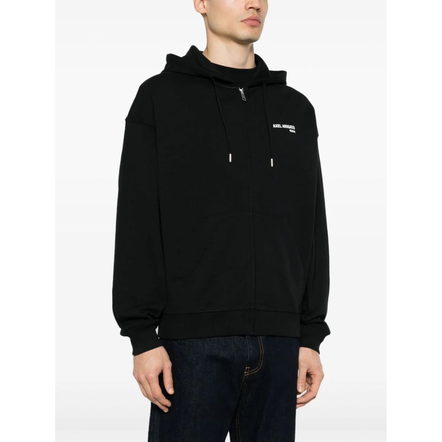 AXEL ARIGATO Džemperis vyrams, Juoda, Field hoodie 2