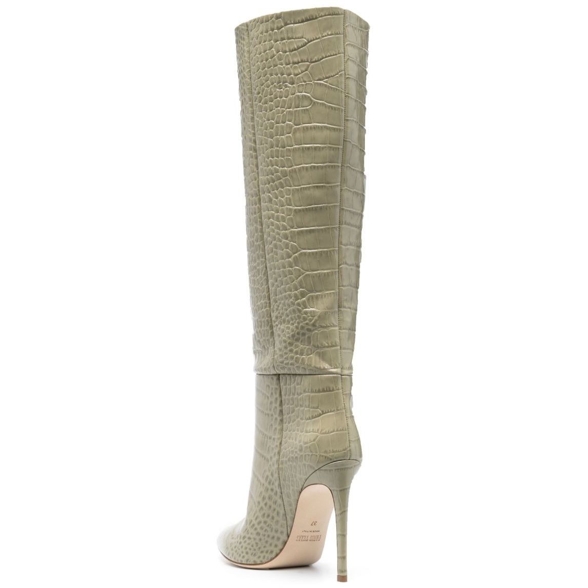 PARIS TEXAS Auliniai moterims, Žalia, Stiletto boot 3