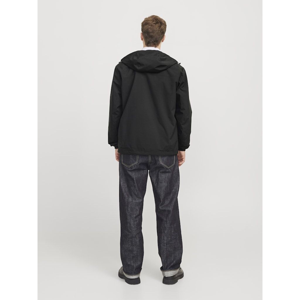 JACK & JONES Neperpučiama striukė vyrams, Juoda, Urban light jacket 3