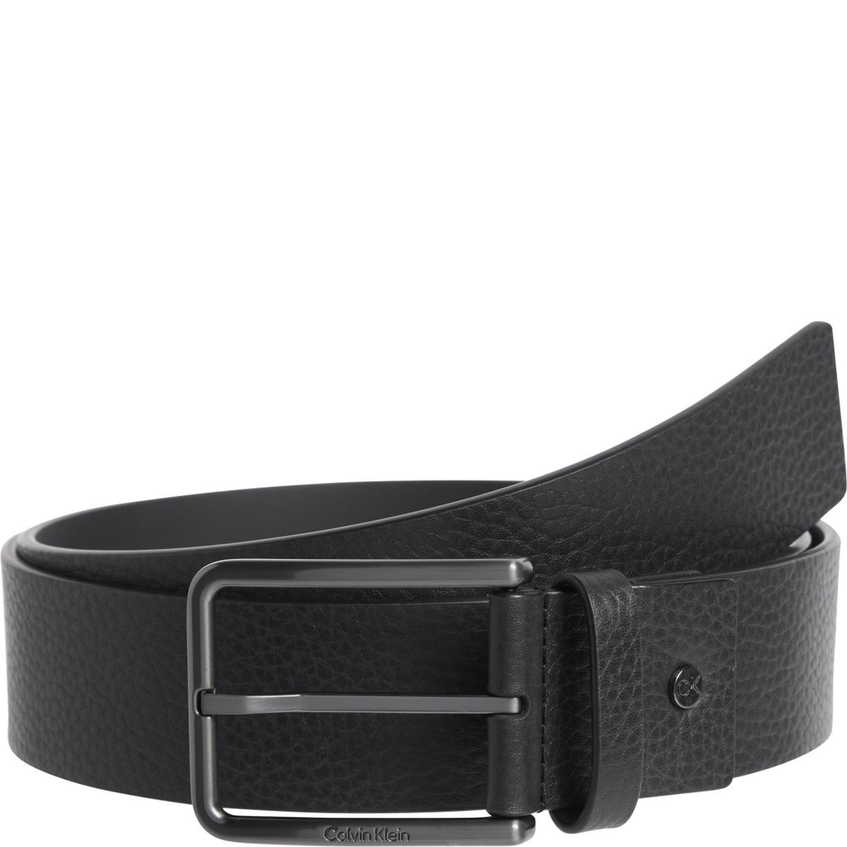 CALVIN KLEIN Diržas vyrams, Juoda, Warm 40mm belt