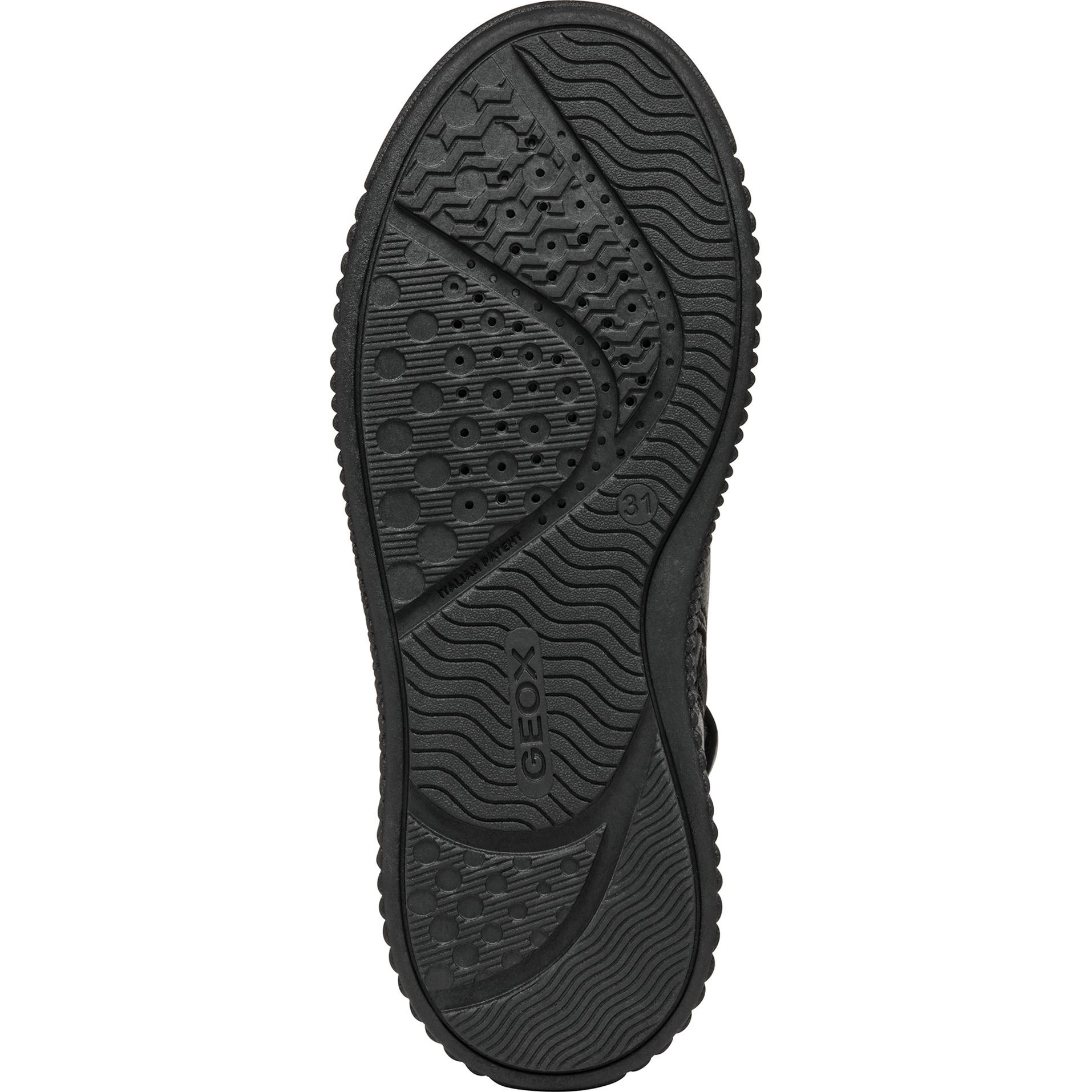 GEOX Aulinukai mergaitėms, Juoda, Laquinny booties 6